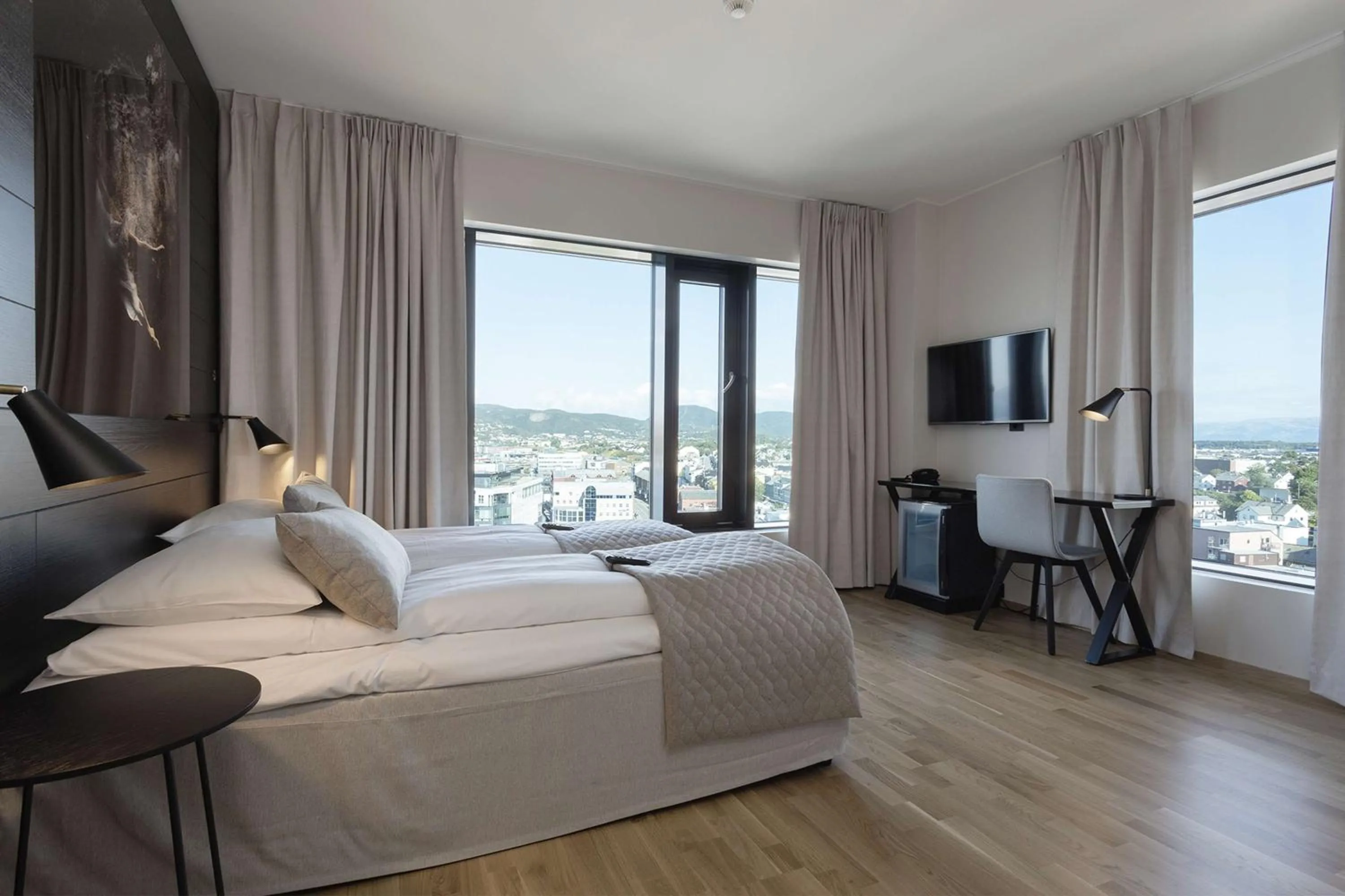 Bedroom, Bed in Scandic Havet