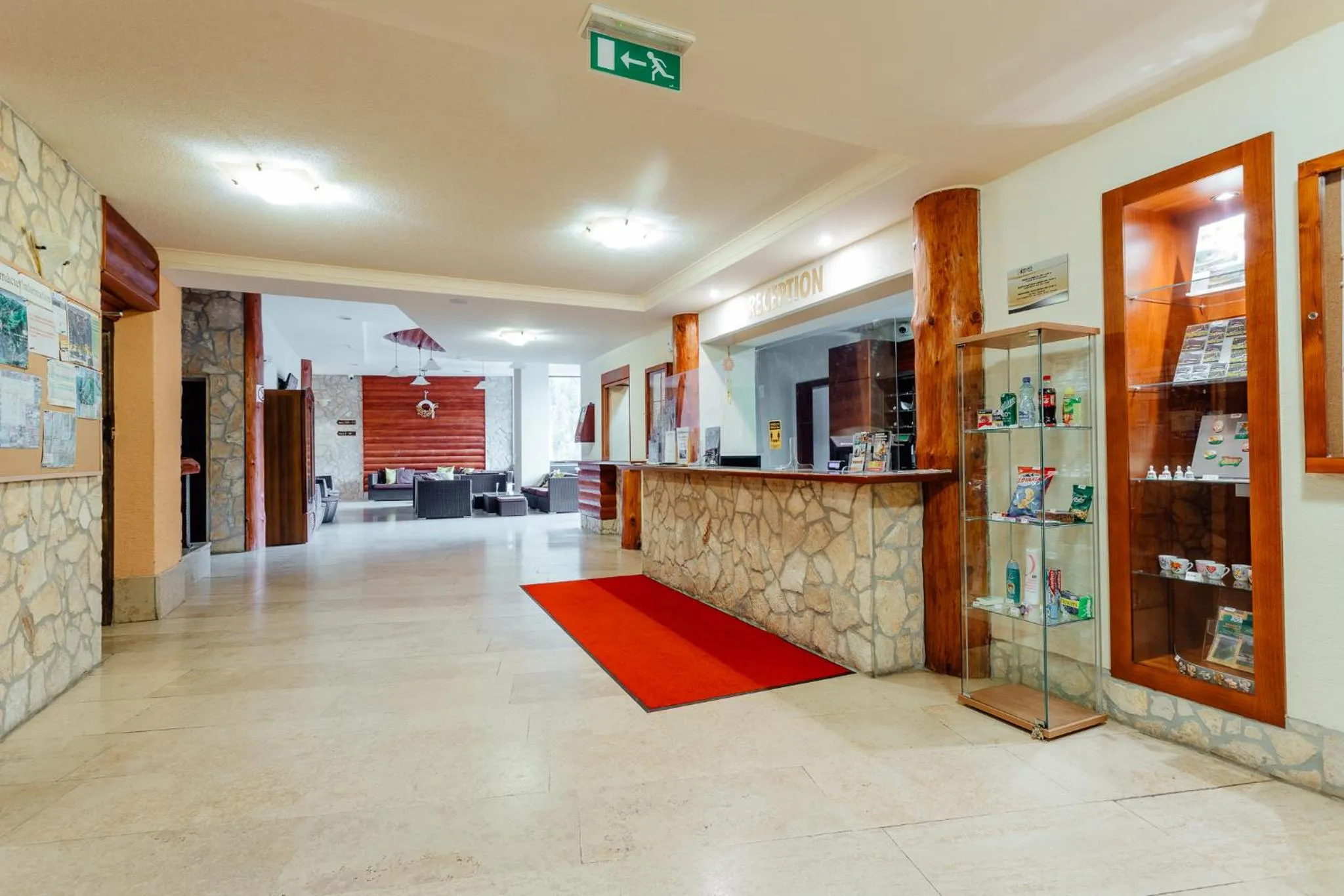 Lobby or reception in Wellness Hotel Repiska