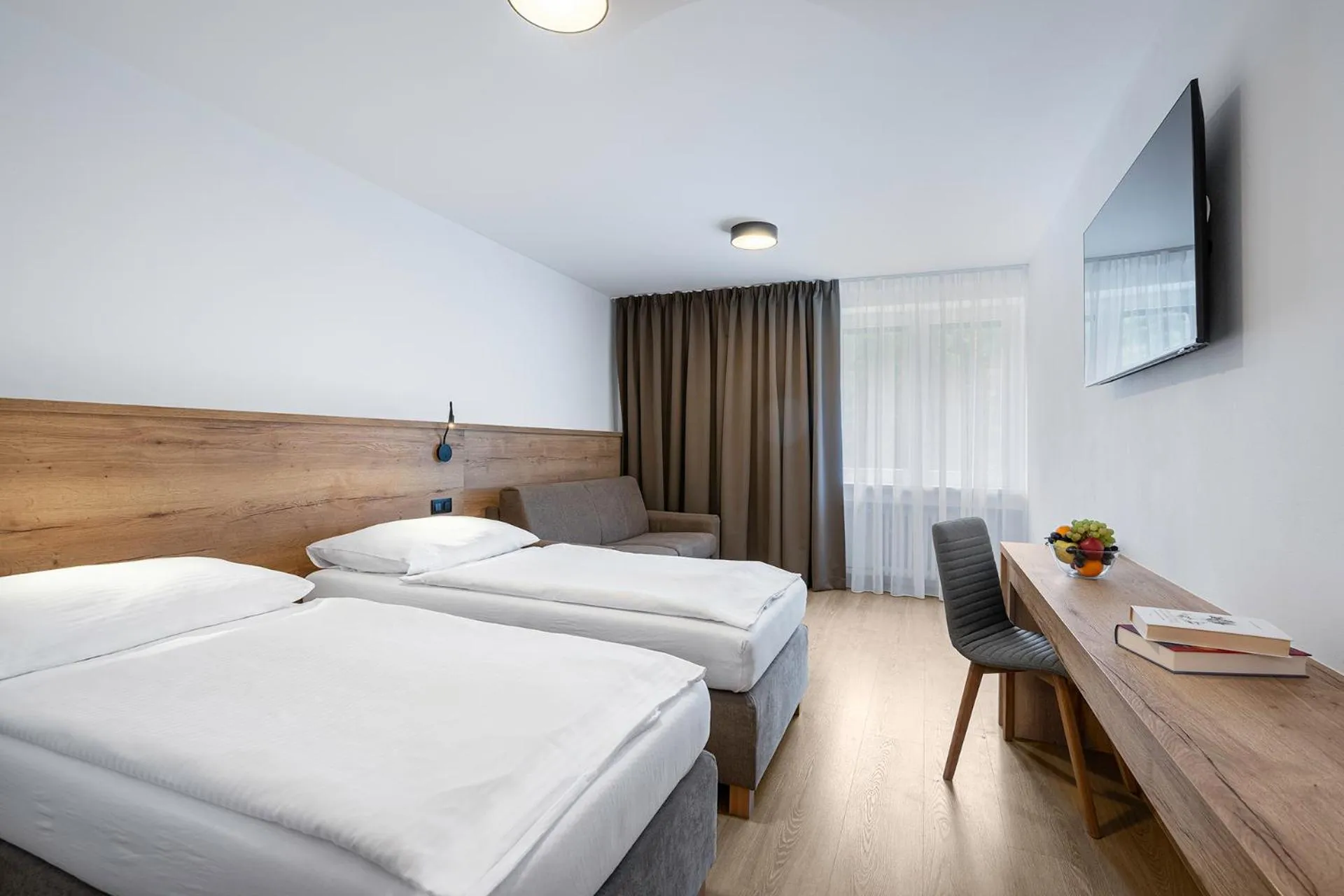 Bed in Wellness Hotel Repiska