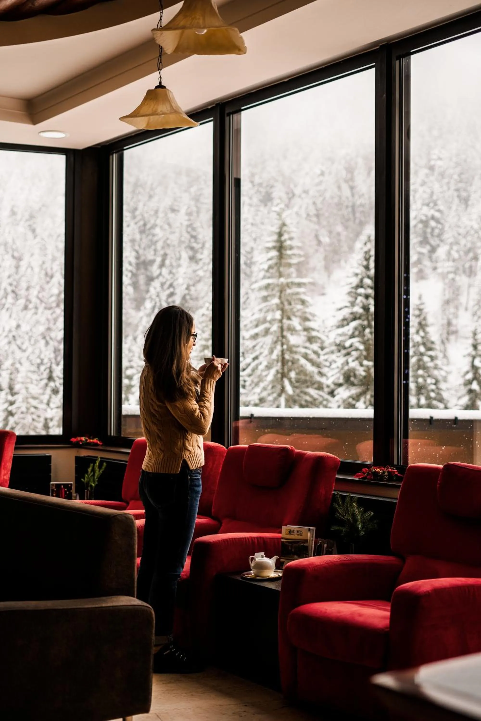 Lobby or reception in Wellness Hotel Repiska