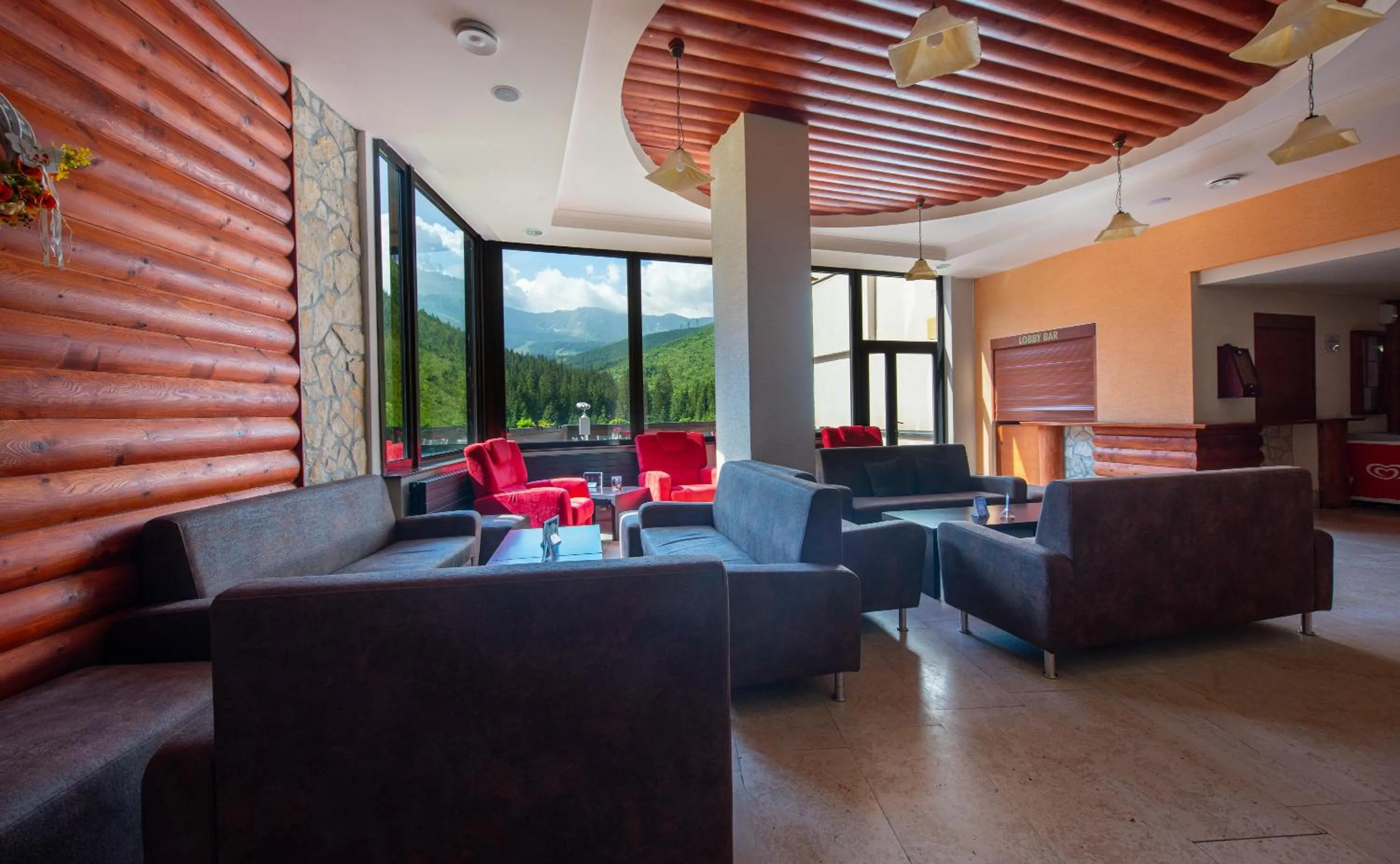 Seating area in Wellness Hotel Repiska