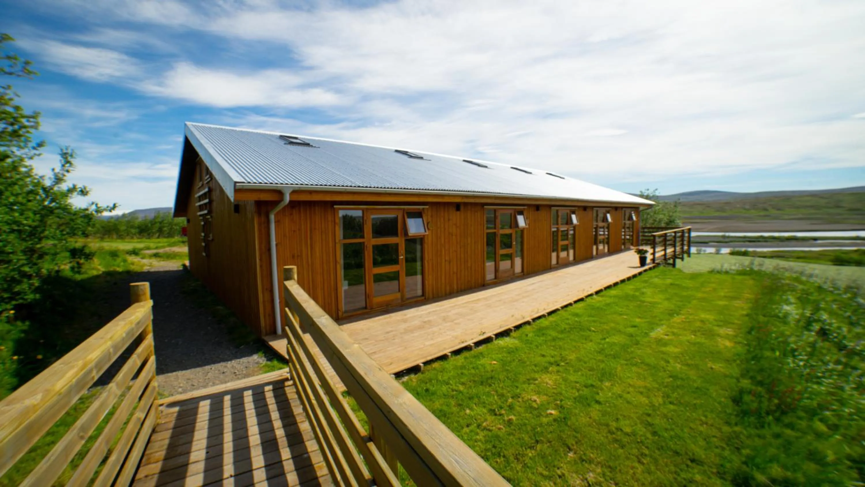 Property building in Hótel Á