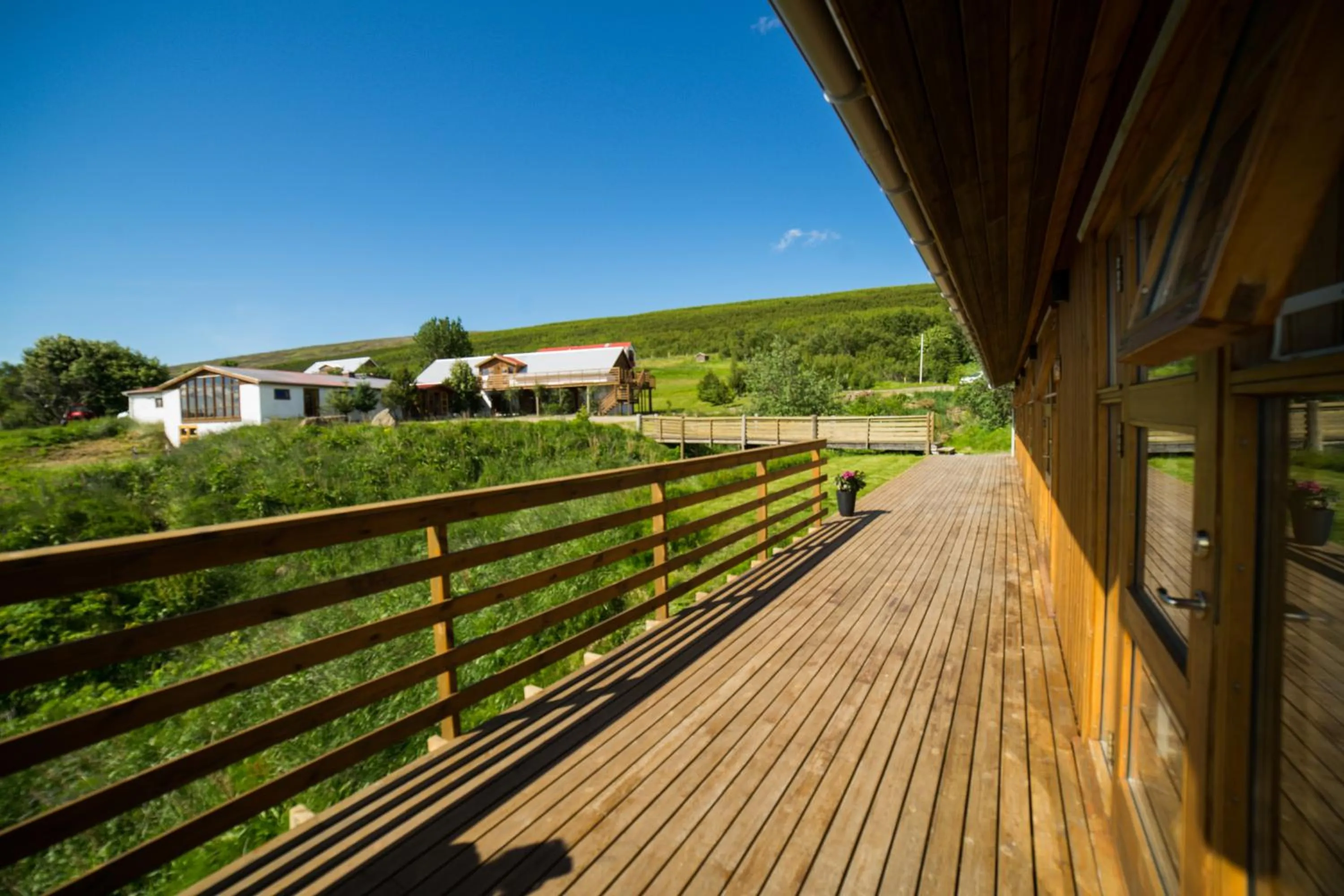 Property building in Hótel Á