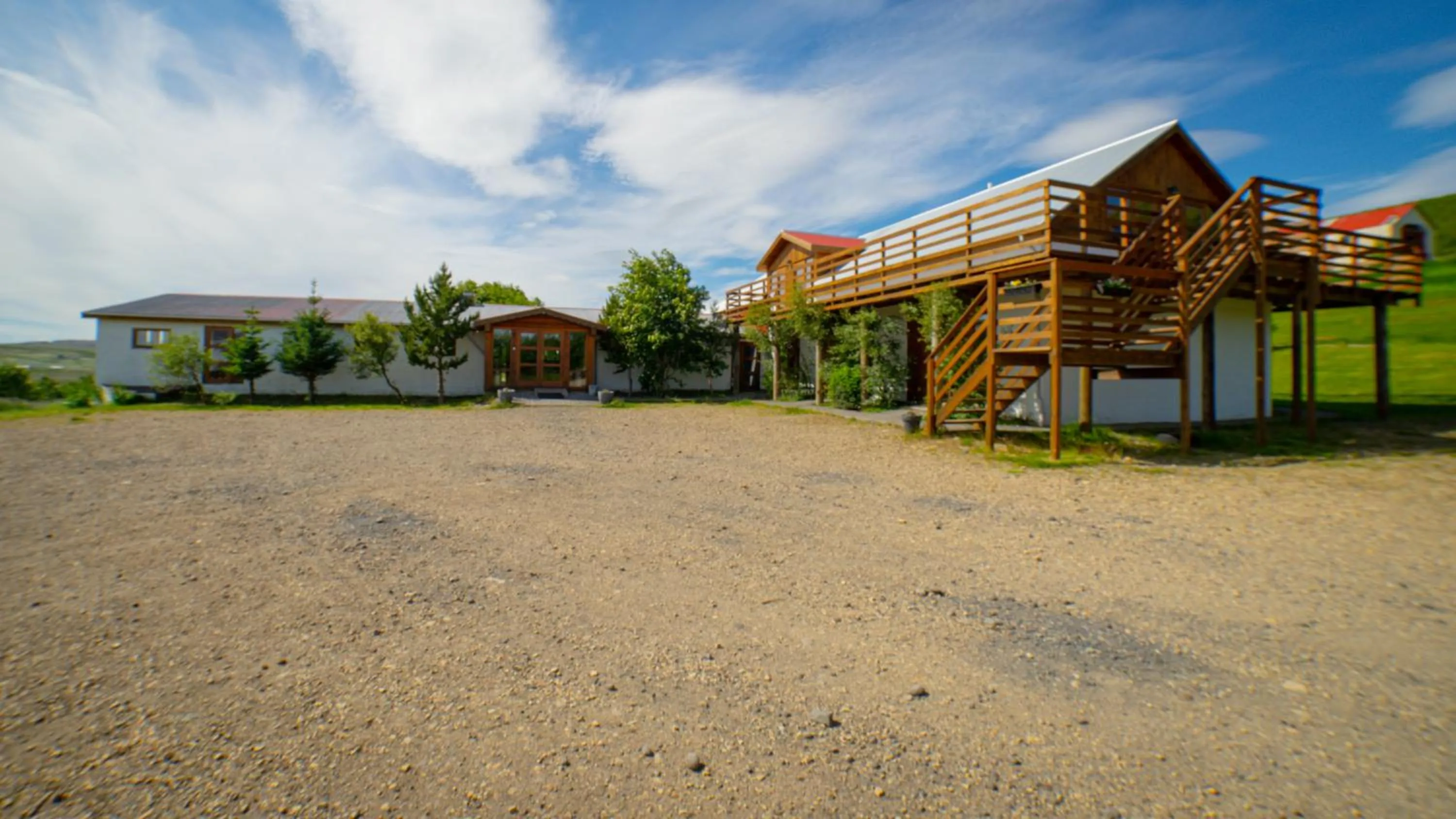 Property building in Hótel Á