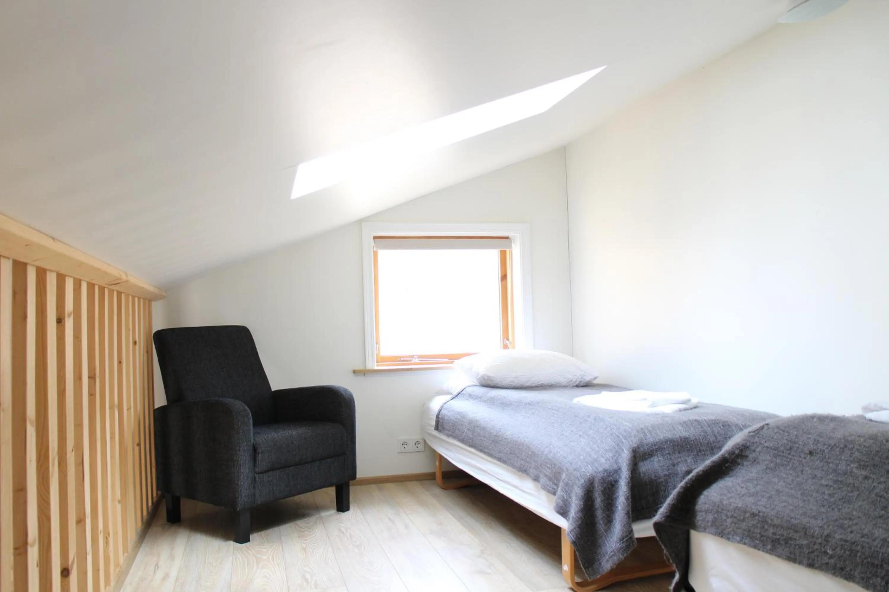 Bedroom, Bed in Hótel Á