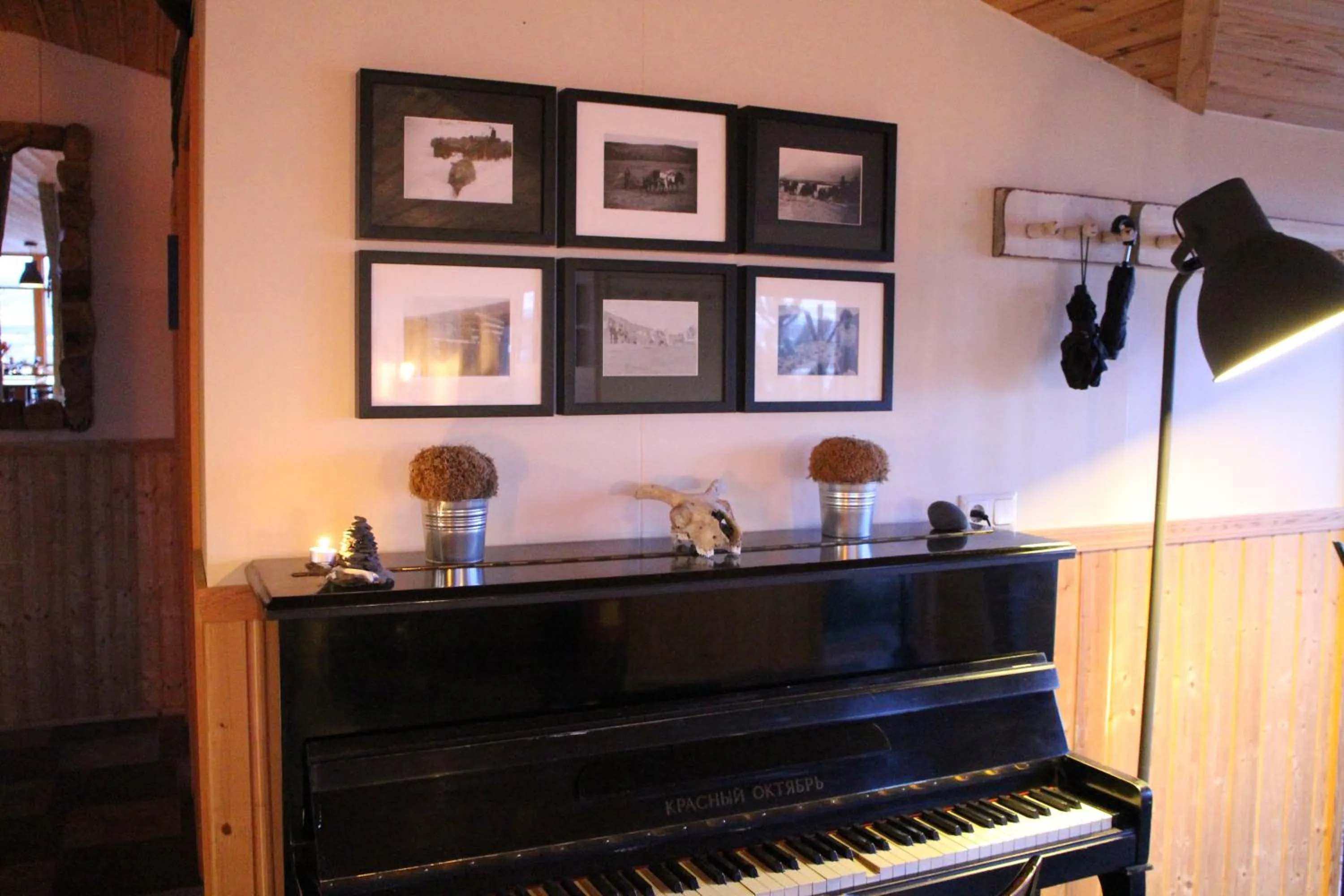 Lobby or reception in Hótel Á