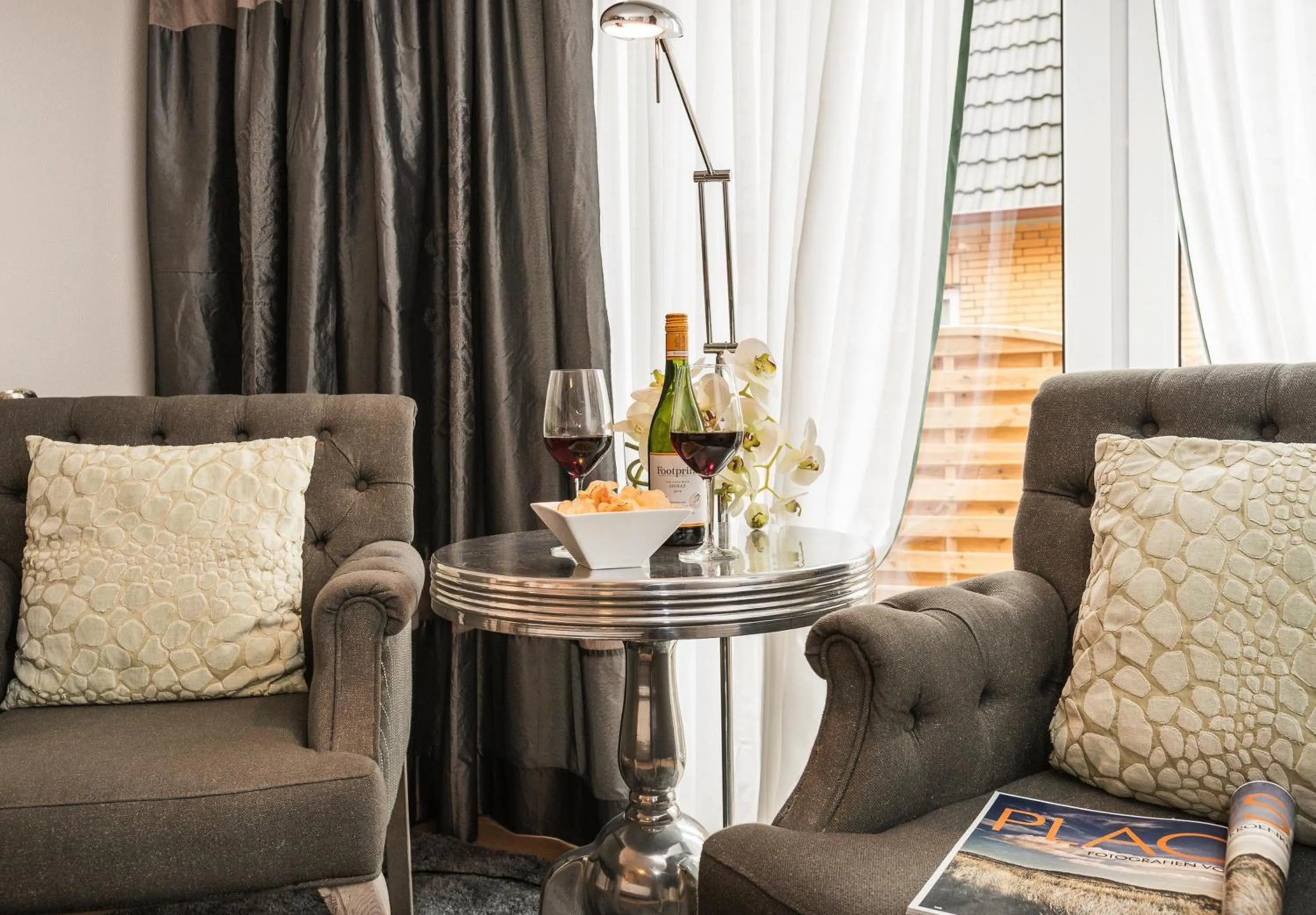 Balcony/Terrace in Landhaus Sylter Hahn