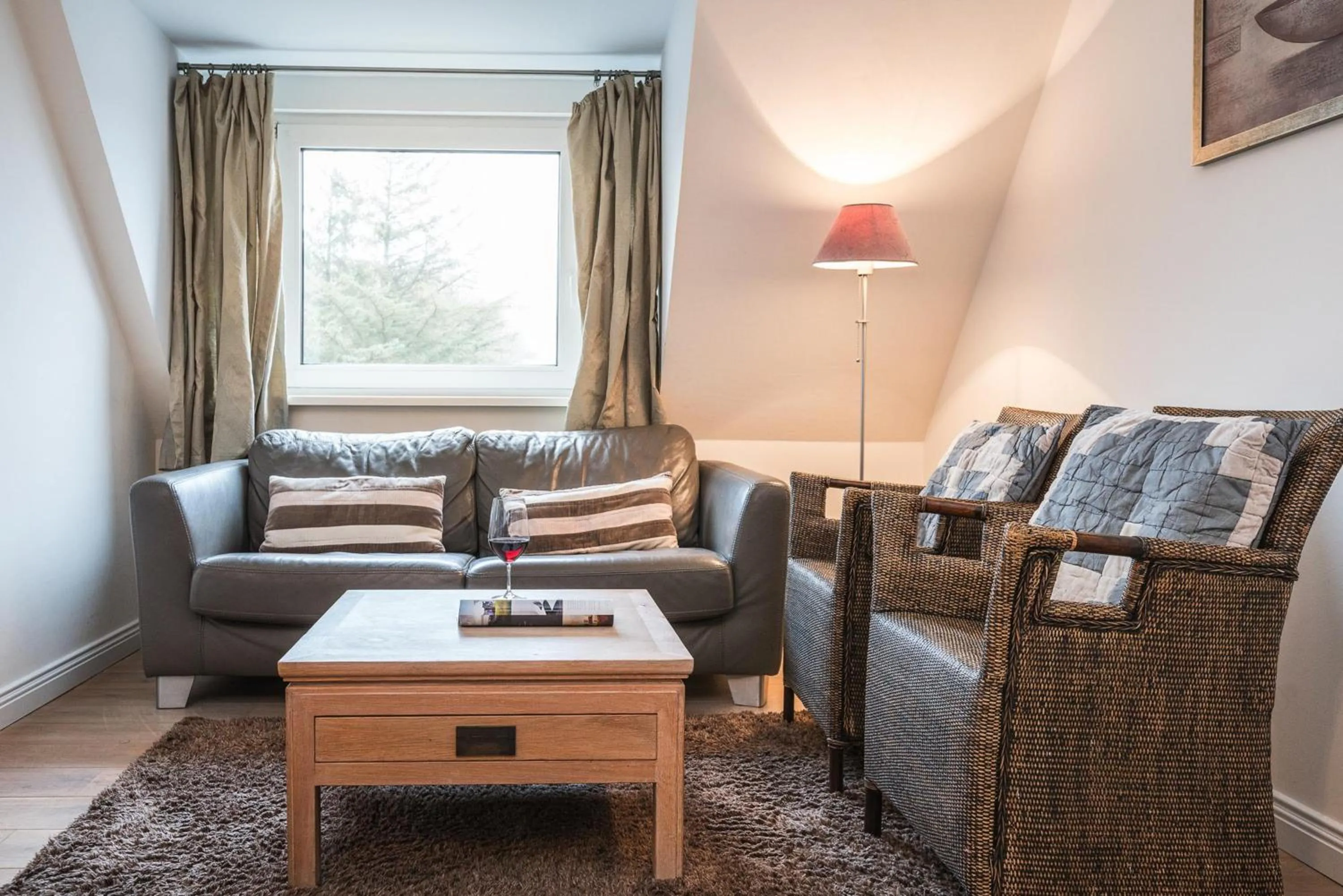 Living room in Landhaus Sylter Hahn