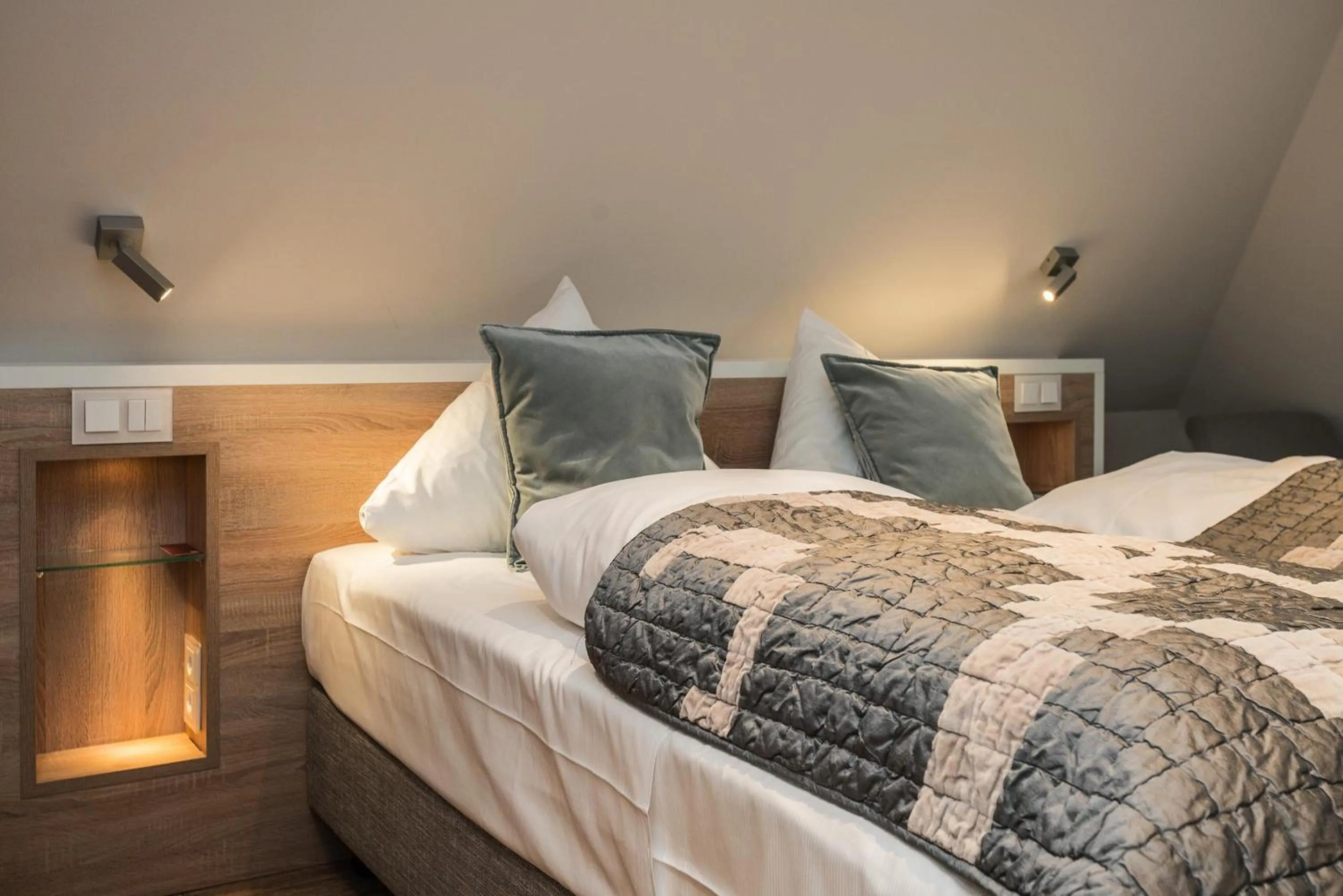 Bedroom, Bed in Landhaus Sylter Hahn