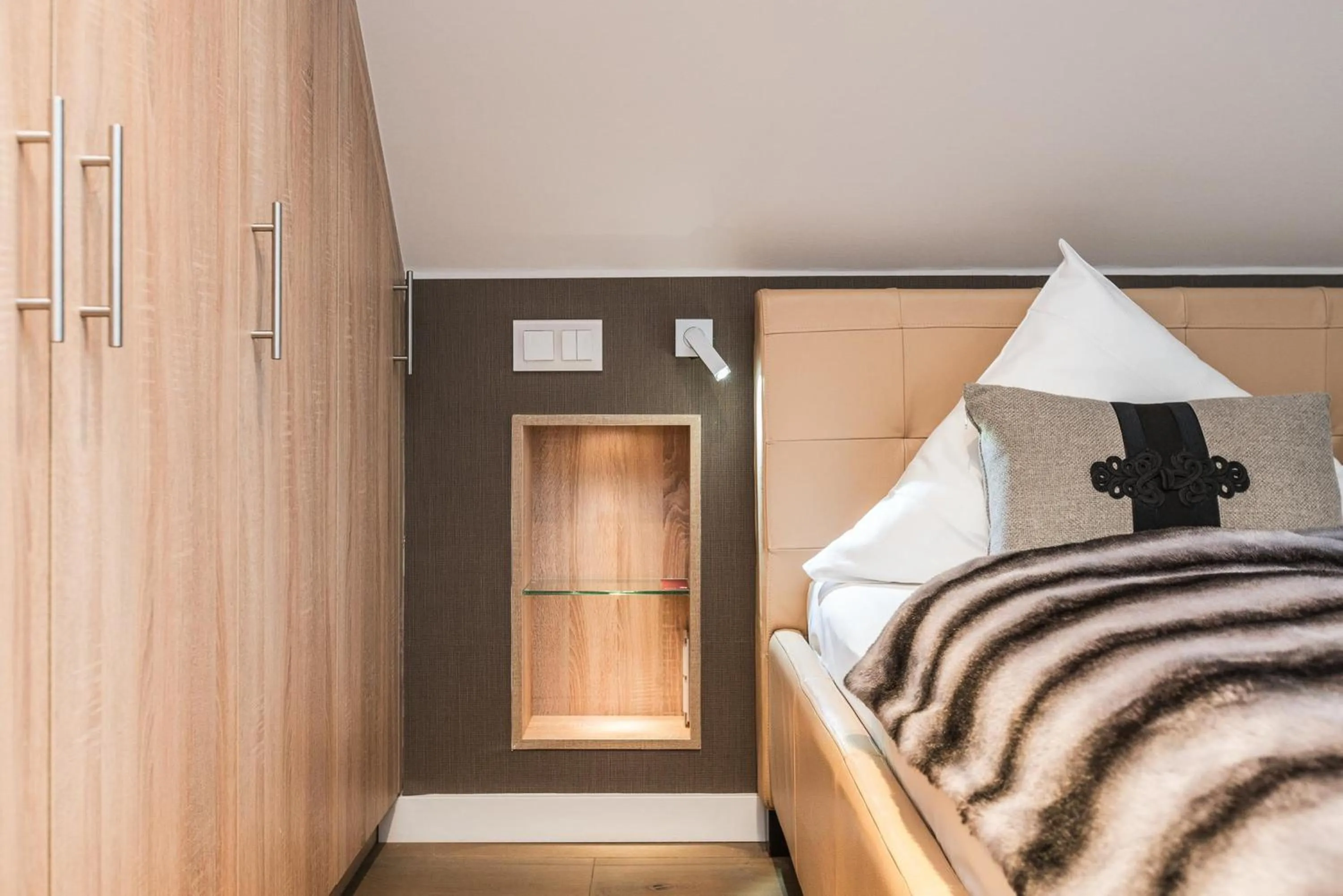 Balcony/Terrace, Bed in Landhaus Sylter Hahn