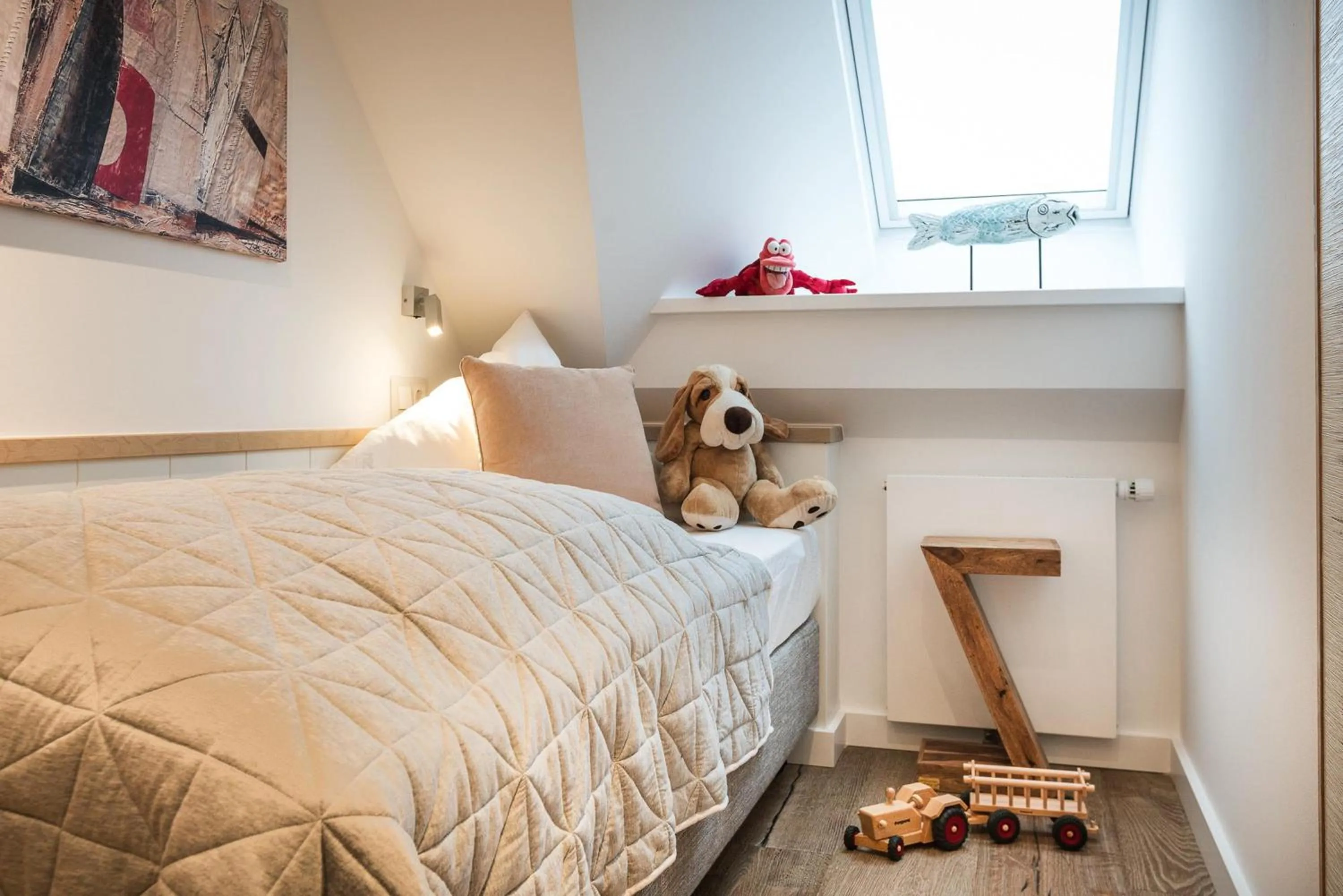 Bedroom, Bed in Landhaus Sylter Hahn