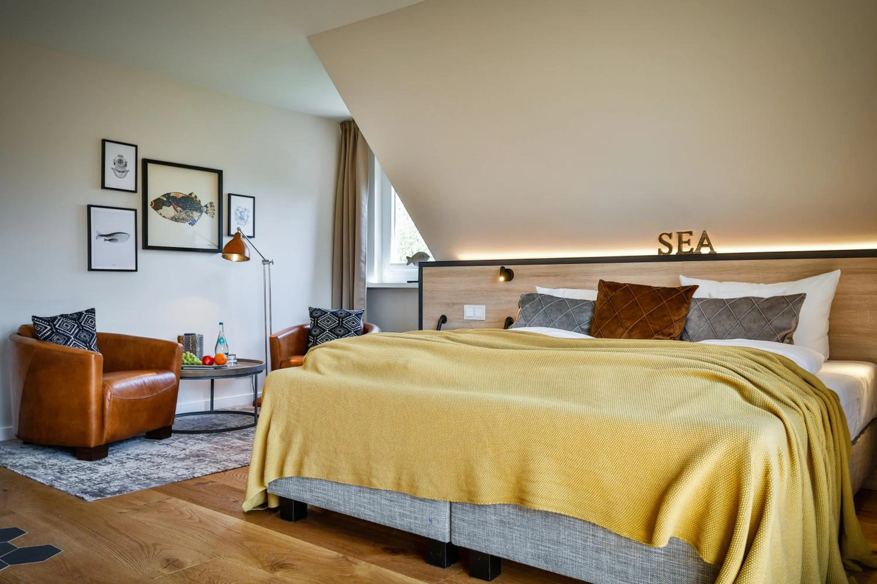 TV and multimedia, Bed in Landhaus Sylter Hahn