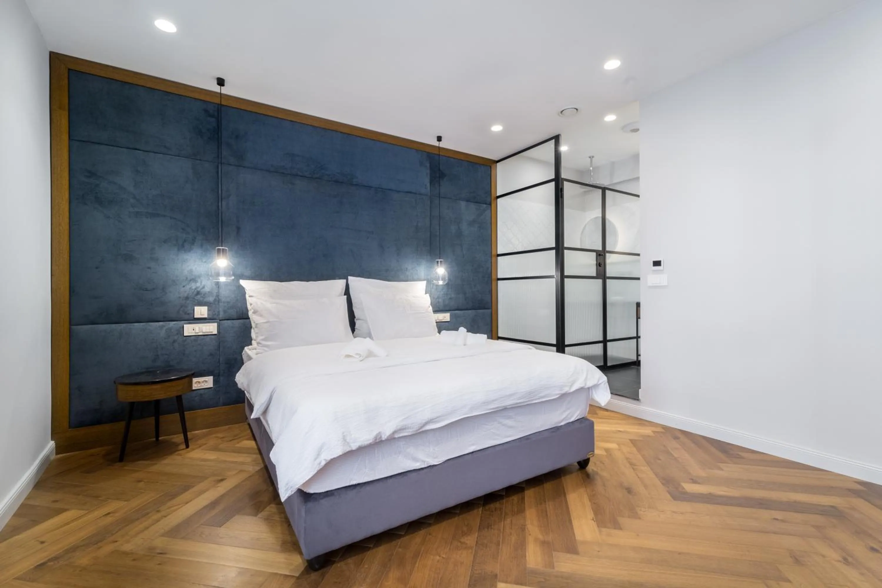 Photo of the whole room, Bed in Budapest Eye- Boutique Suites, by BQA