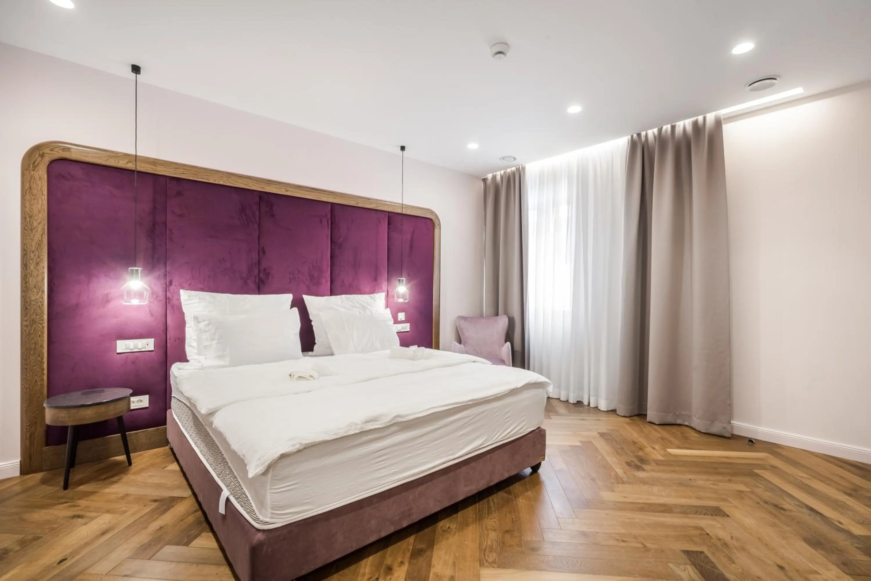 Photo of the whole room, Bed in Budapest Eye- Boutique Suites, by BQA