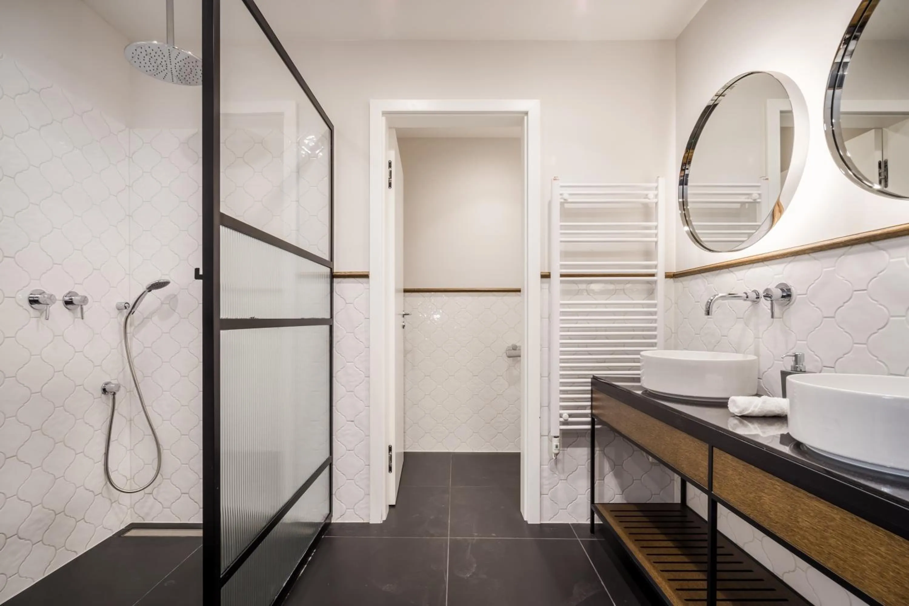 Bathroom in Budapest Eye- Boutique Suites, by BQA