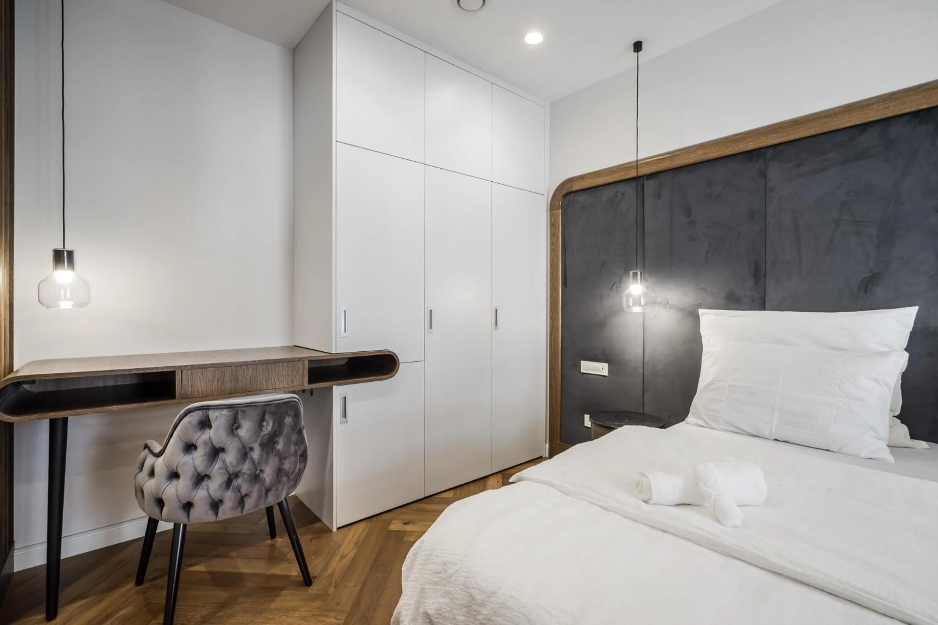 Photo of the whole room, Bed in Budapest Eye- Boutique Suites, by BQA