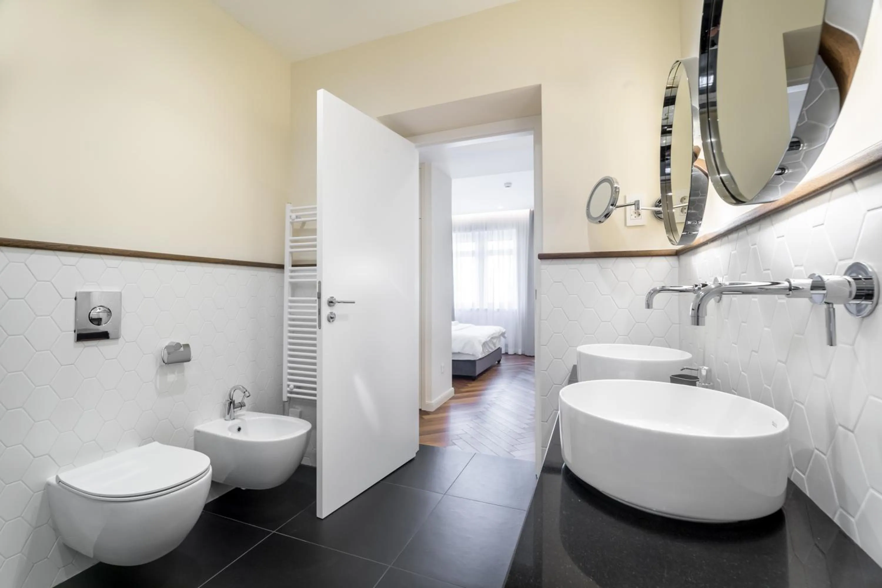 Bathroom in Budapest Eye- Boutique Suites, by BQA