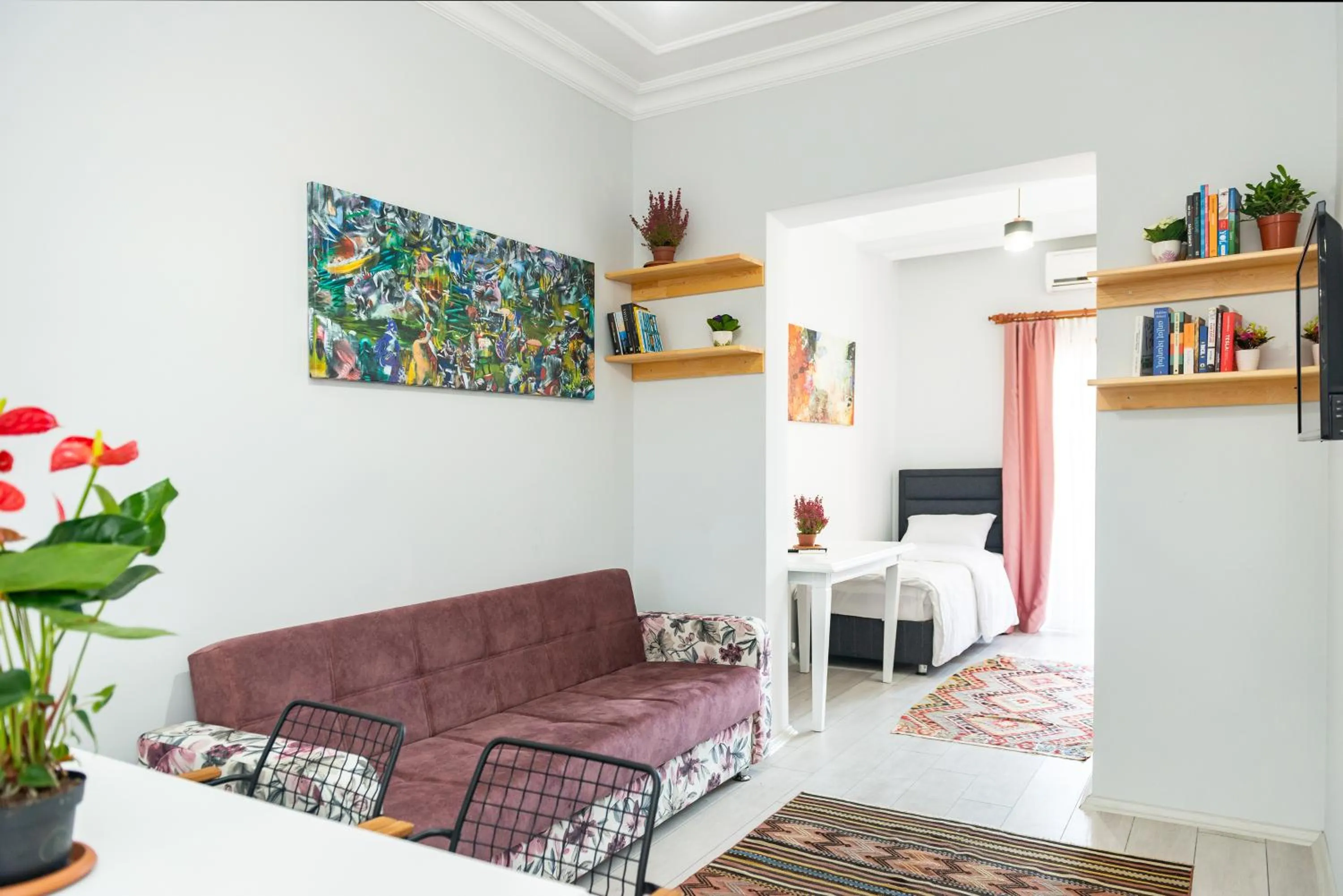 Living room in Dualis Hotel