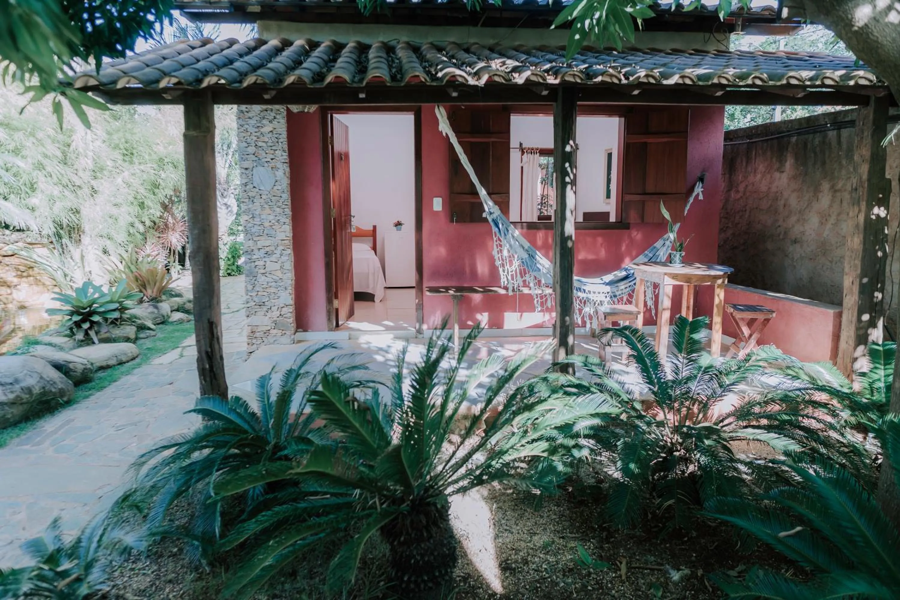 Patio in Pousada Adega Cipo