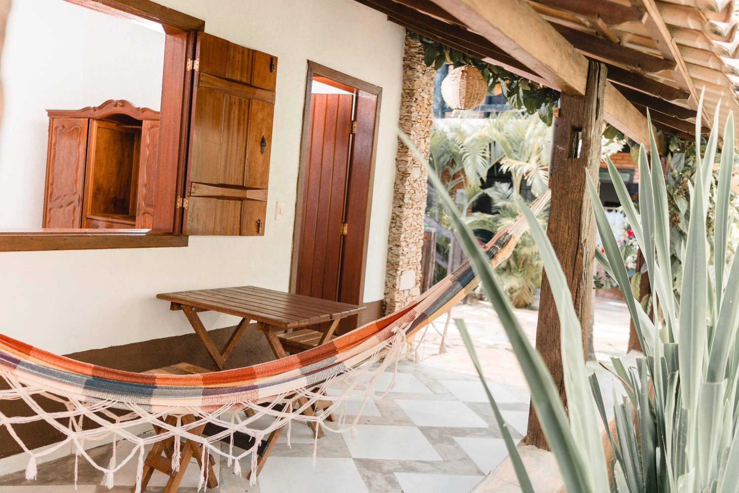 Patio in Pousada Adega Cipo