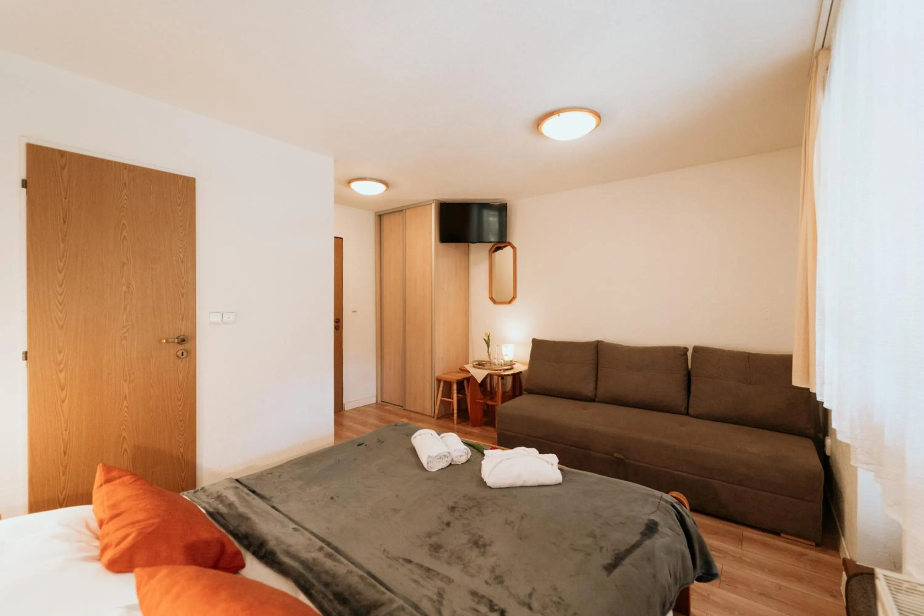 TV and multimedia, Bed in Horský hotel Bartoška