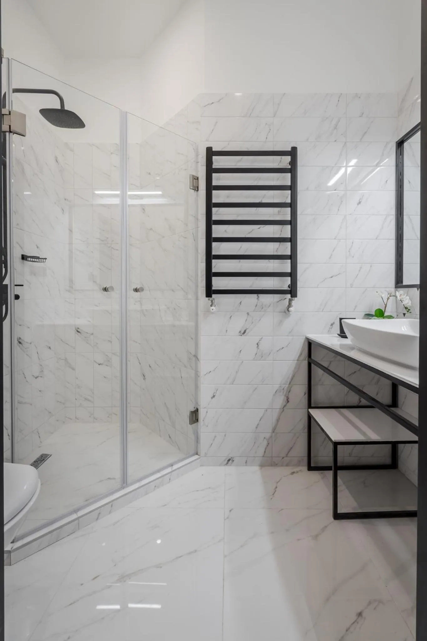 Shower in Astoria Boutique Suites- Best Location by BQA