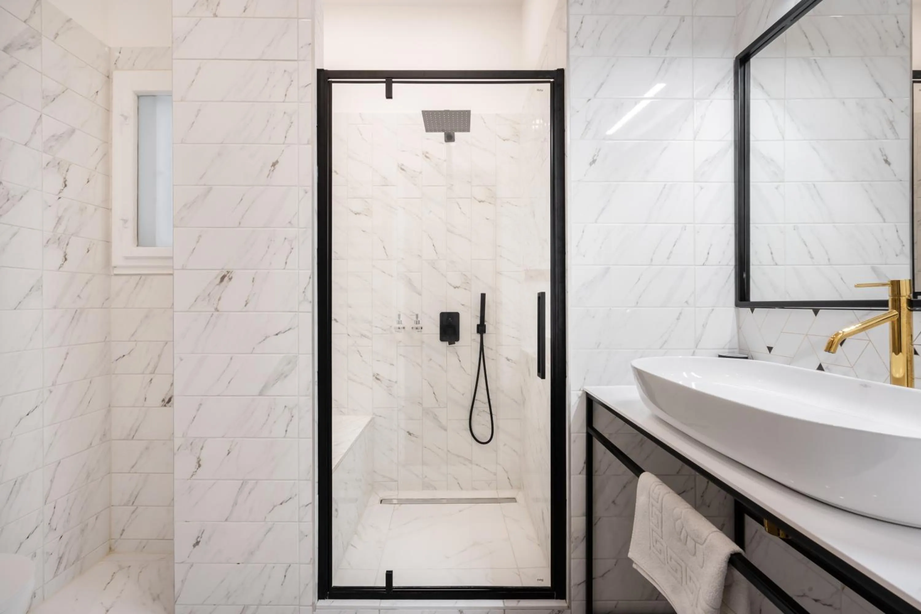 Shower in Astoria Boutique Suites- Best Location by BQA