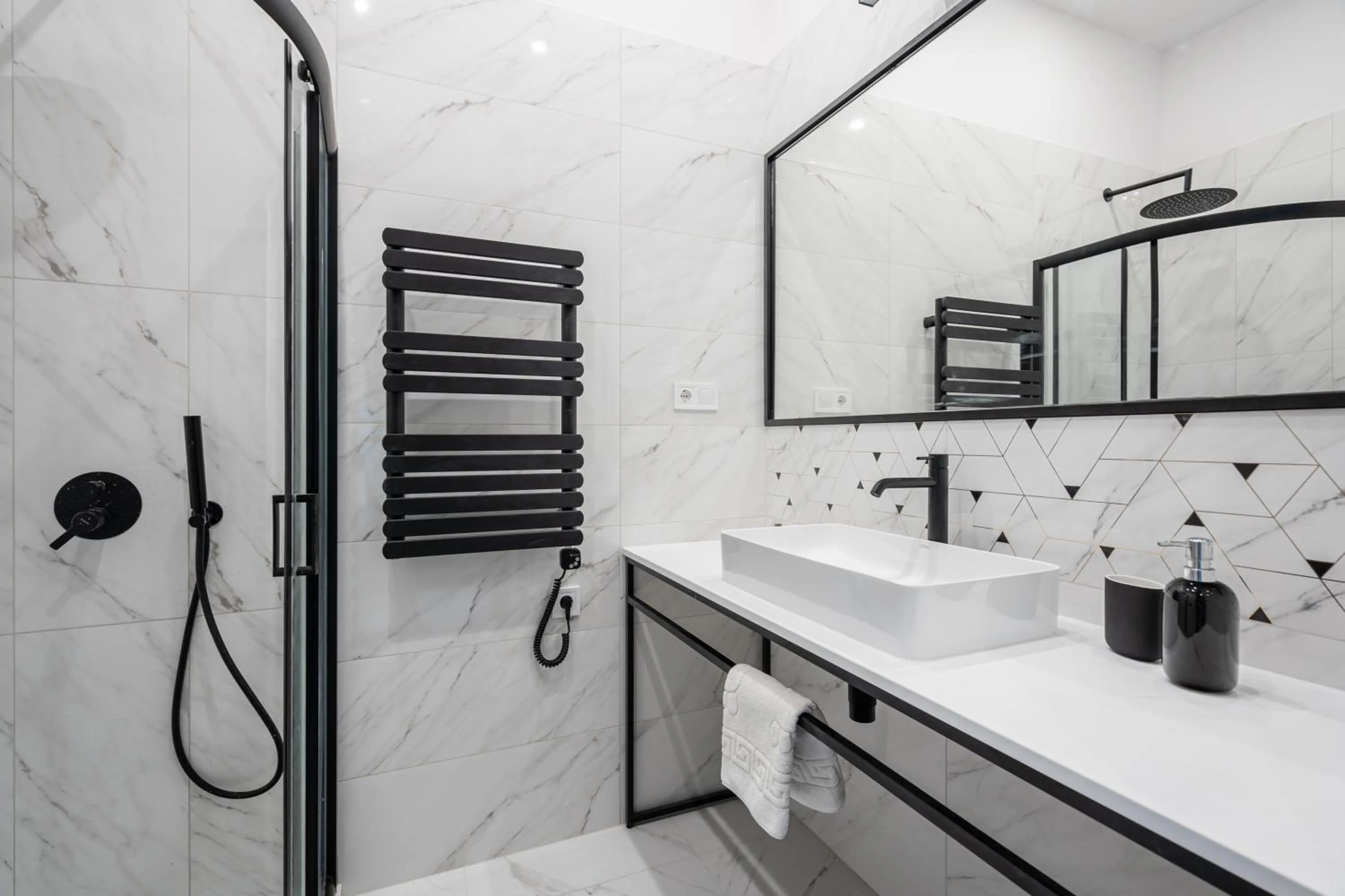 Shower in Astoria Boutique Suites- Best Location by BQA
