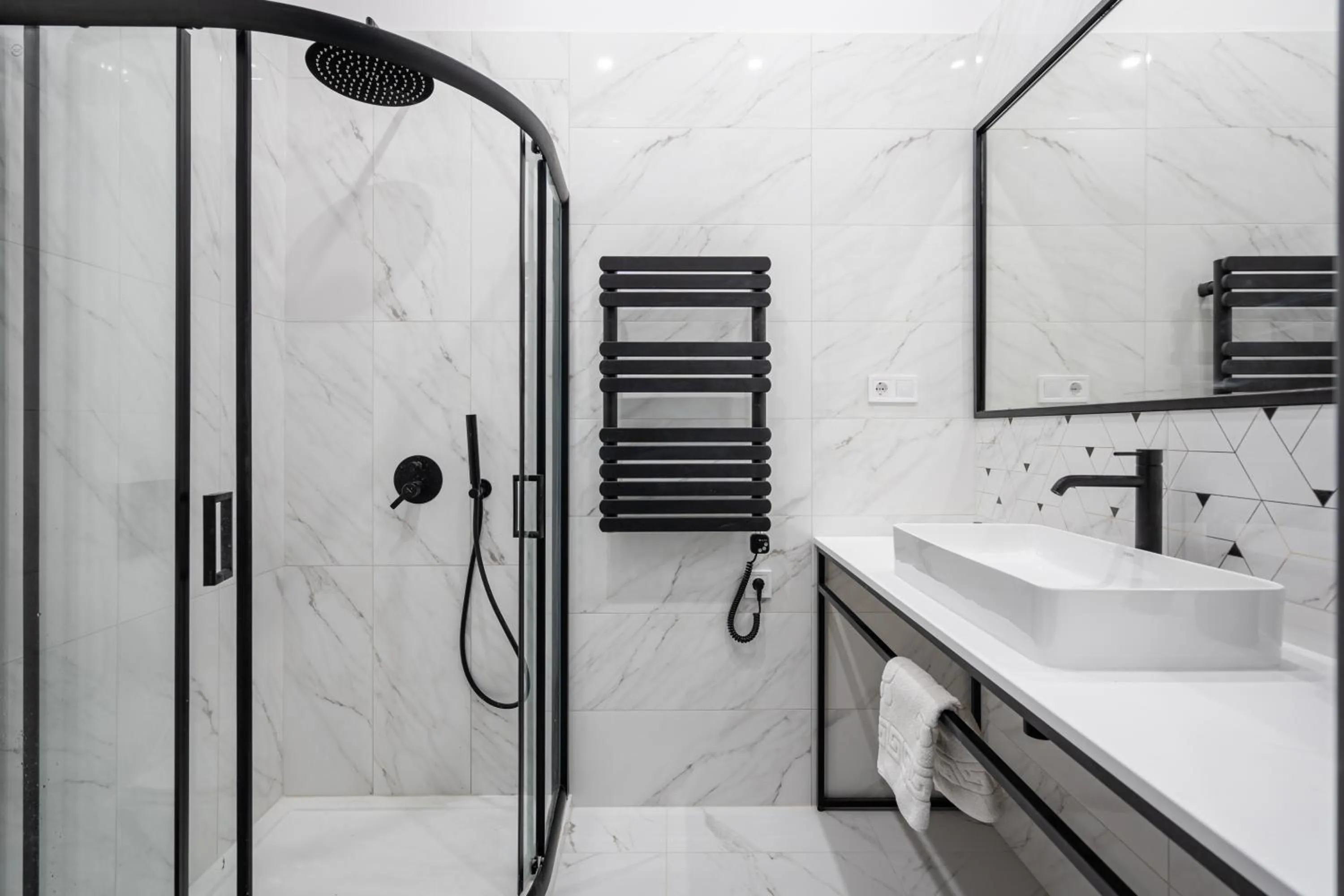 Shower in Astoria Boutique Suites- Best Location by BQA