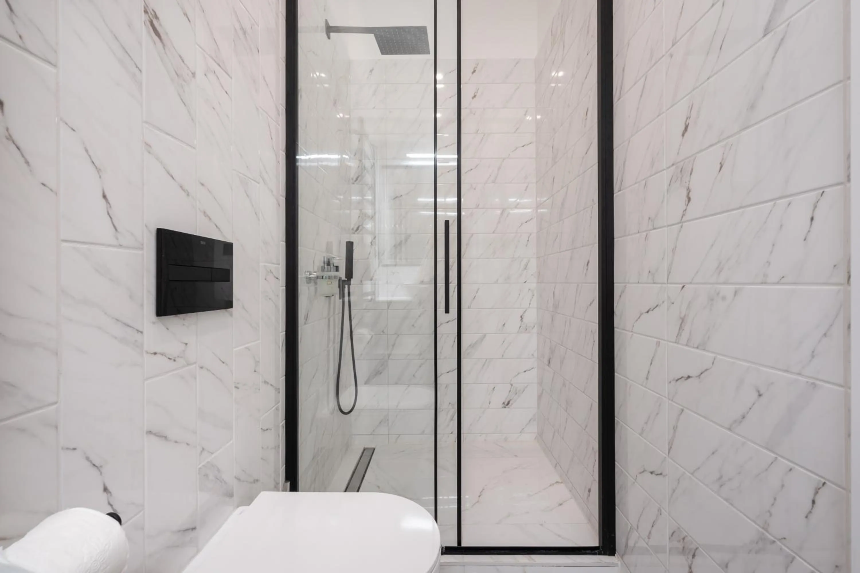 Shower in Astoria Boutique Suites- Best Location by BQA