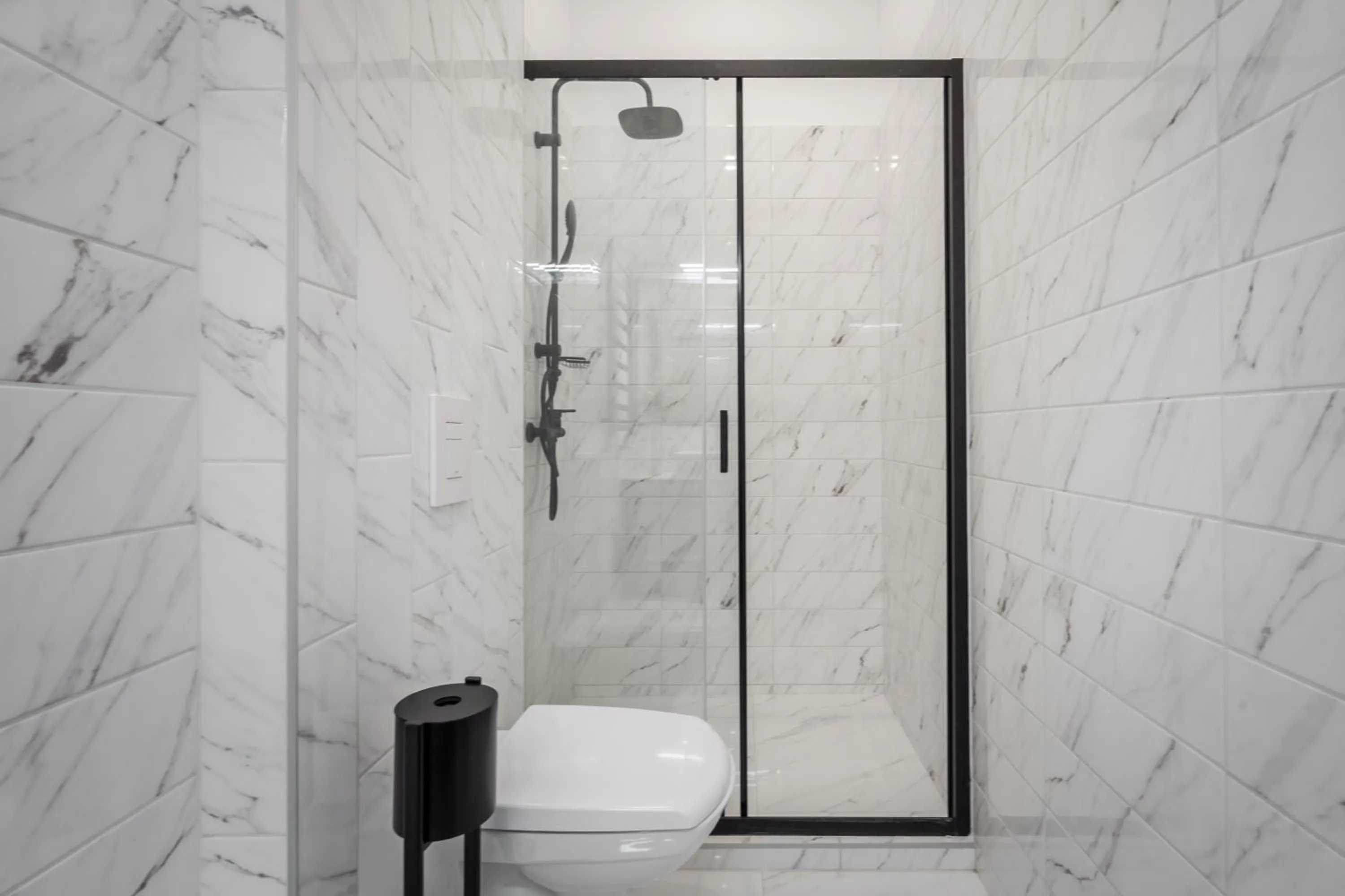 Shower in Astoria Boutique Suites- Best Location by BQA