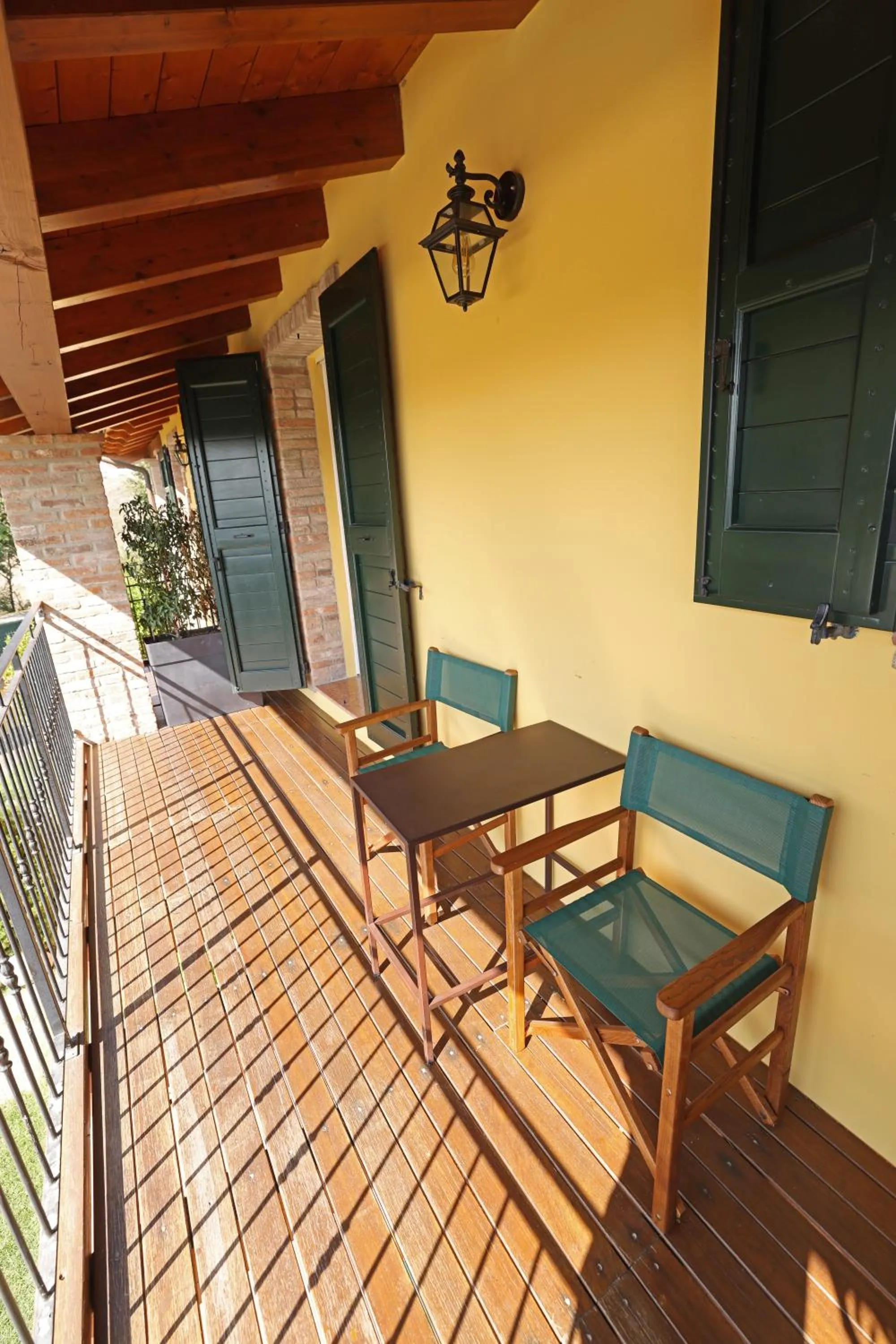 Balcony/Terrace in Agriturismo Acetaia Sereni