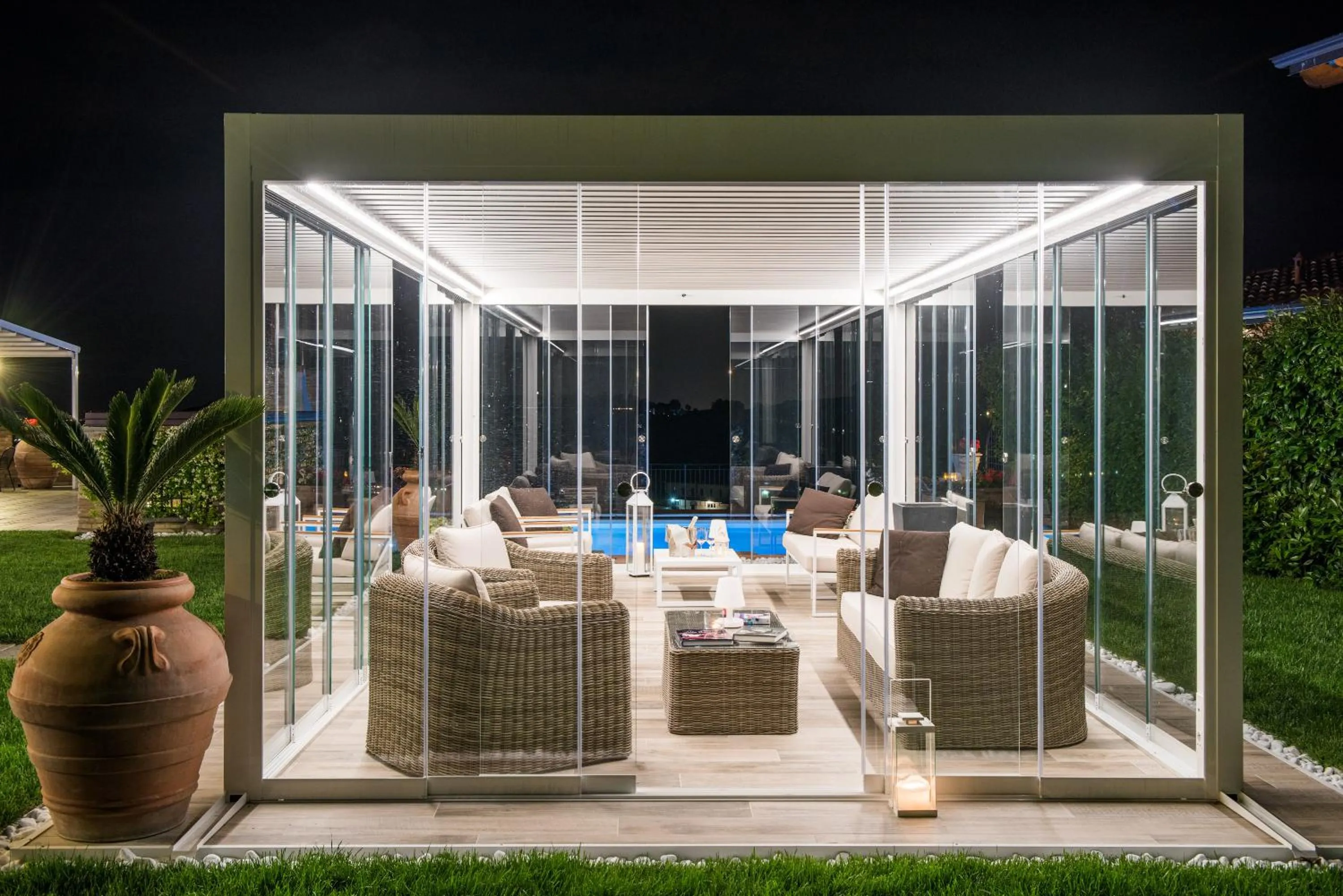 Patio in Agriturismo Acetaia Sereni