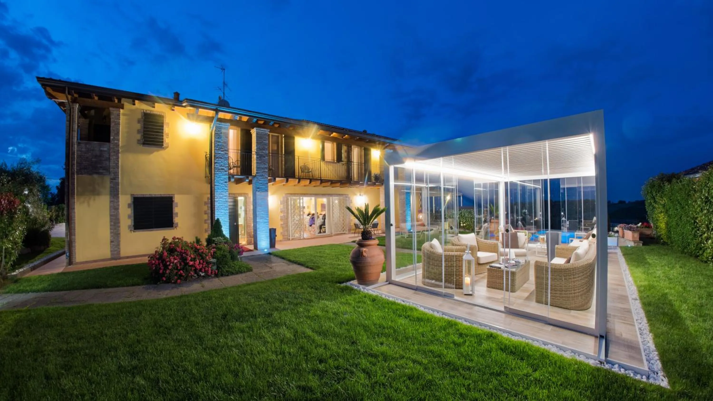 Garden in Agriturismo Acetaia Sereni