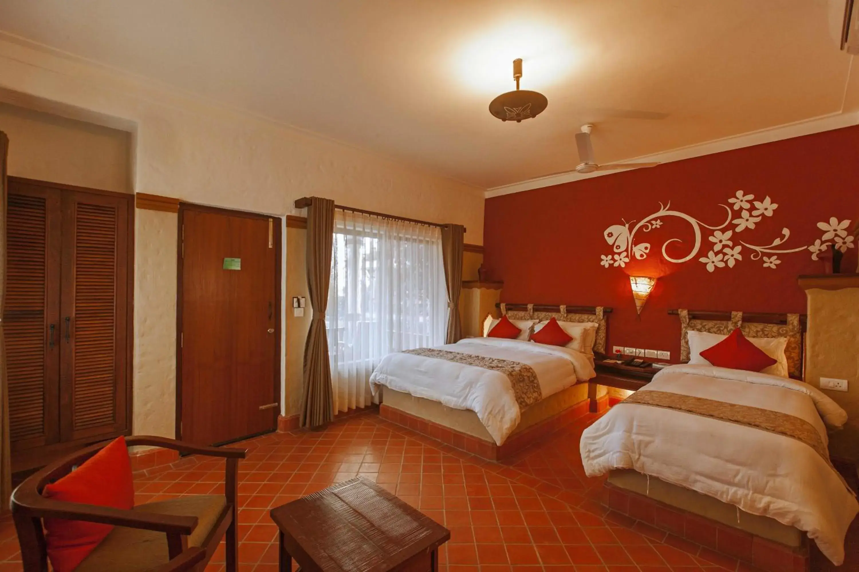Super Deluxe Room with Balcony in Green Park Chitwan Super Deluxe Room with Balcony in Green Park Chitwan
