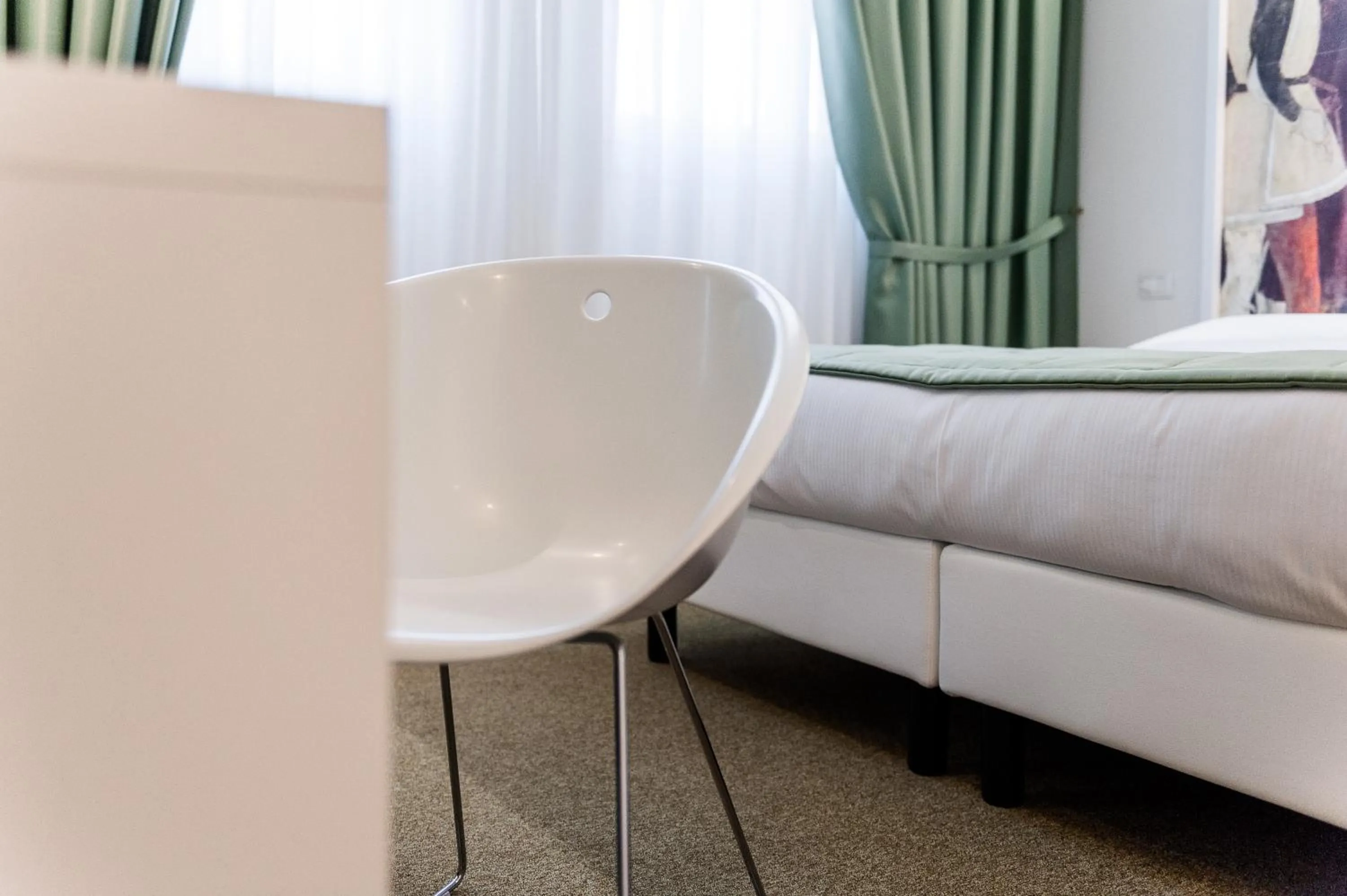 Decorative detail, Bed in Ferrara Rooms