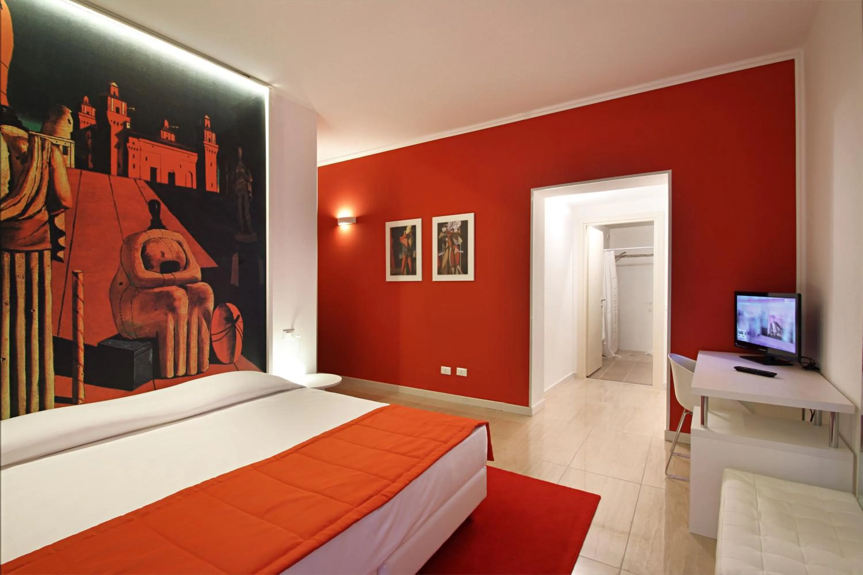 Bedroom, Bed in Ferrara Rooms