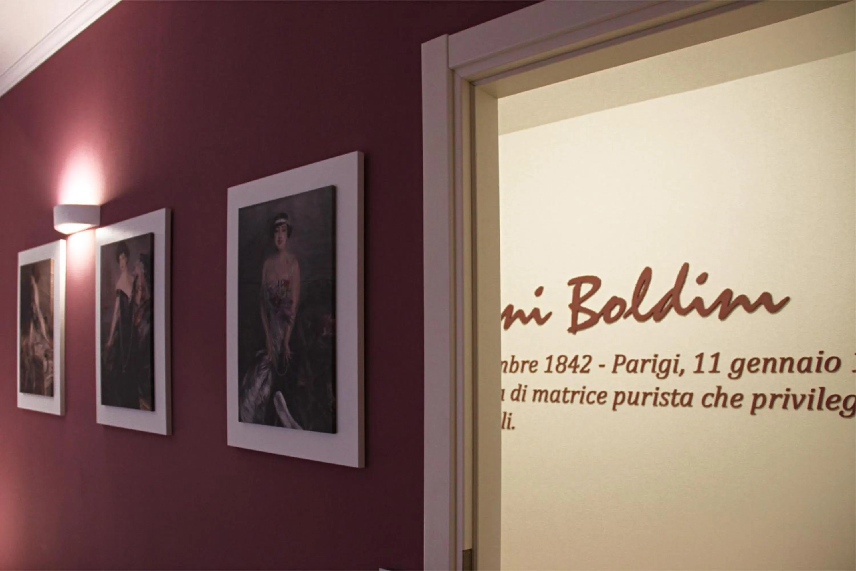 Decorative detail in Ferrara Rooms