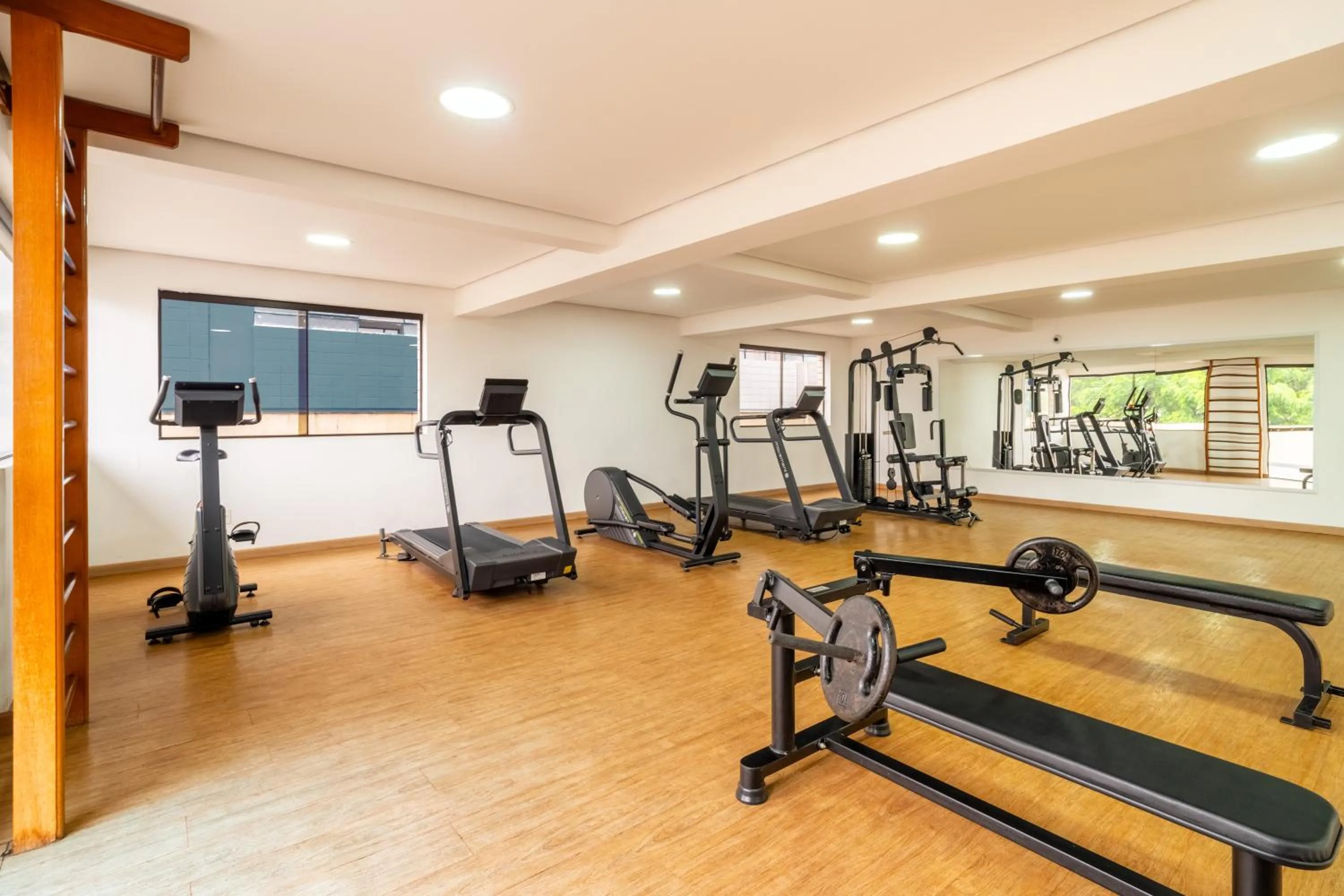 Fitness centre/facilities in Hotel Plaza Mayor