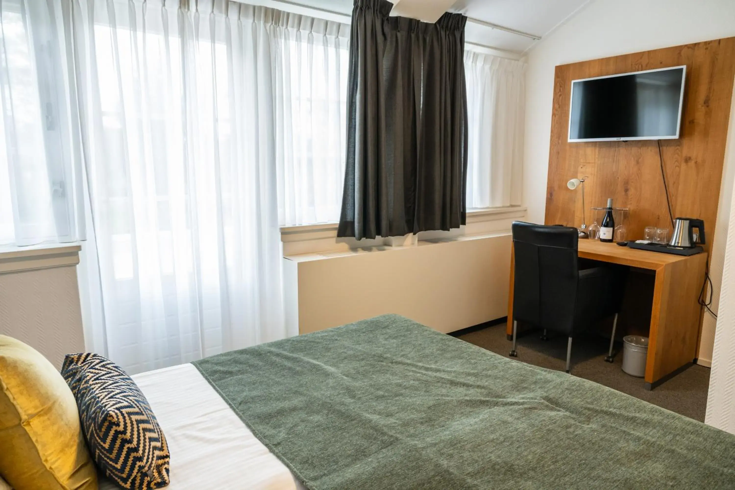 Double Room with Garden View - single occupancy in Hotel Restaurant Het Witte Huis Double Room with Garden View - single occupancy in Hotel Restaurant Het Witte Huis