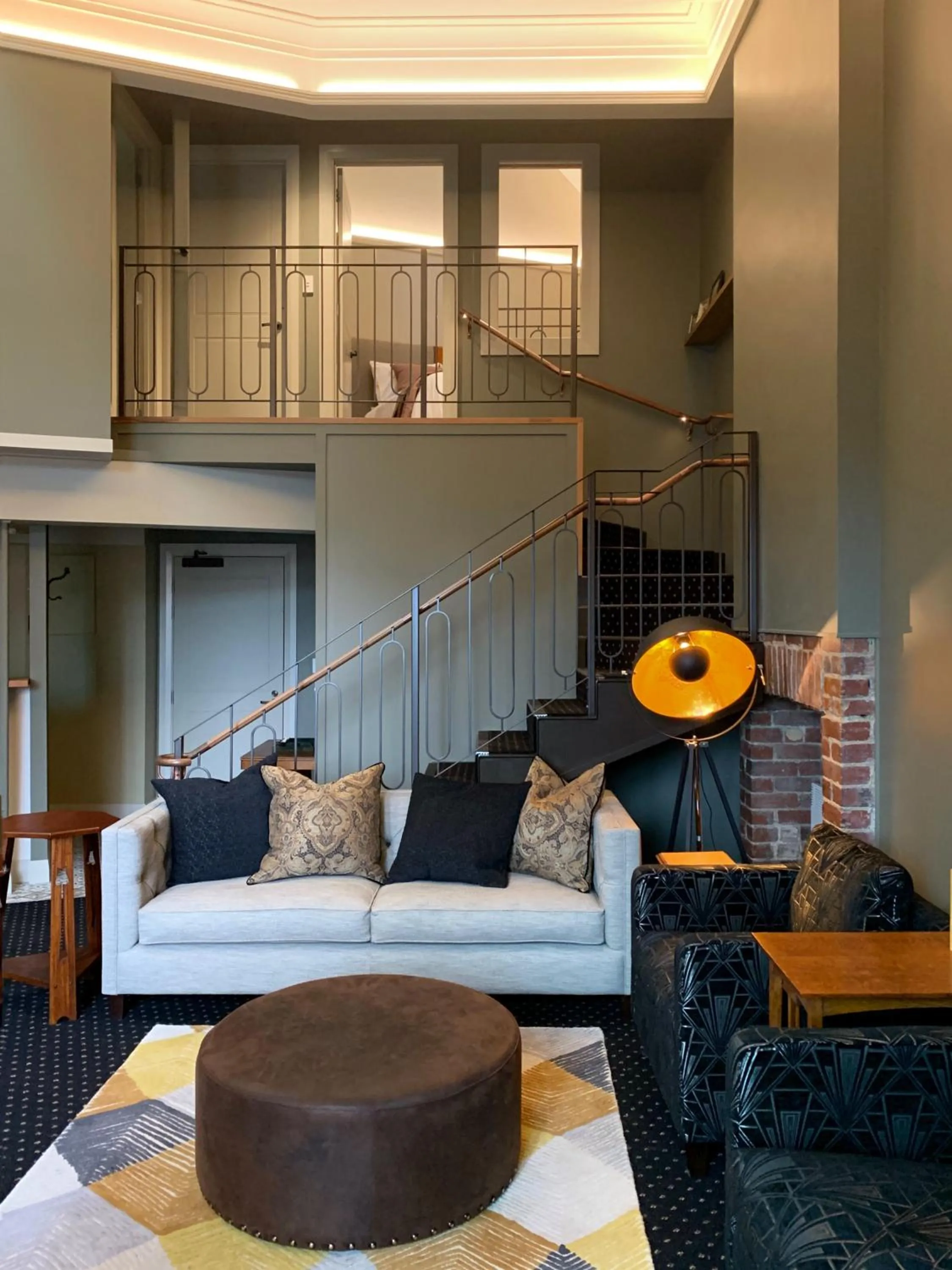 Living room in Bell Hill Apartments