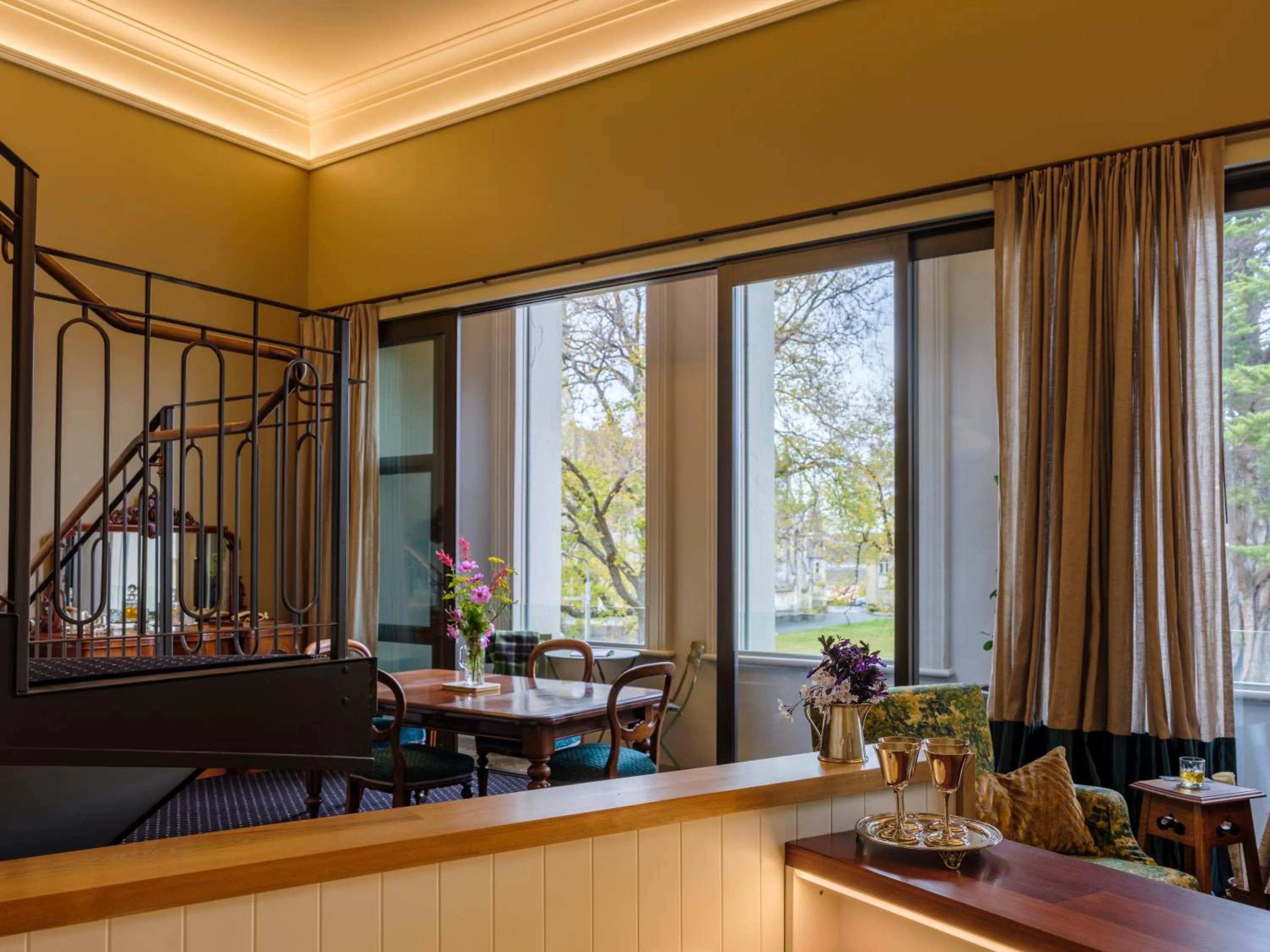 Dining area in Bell Hill Apartments