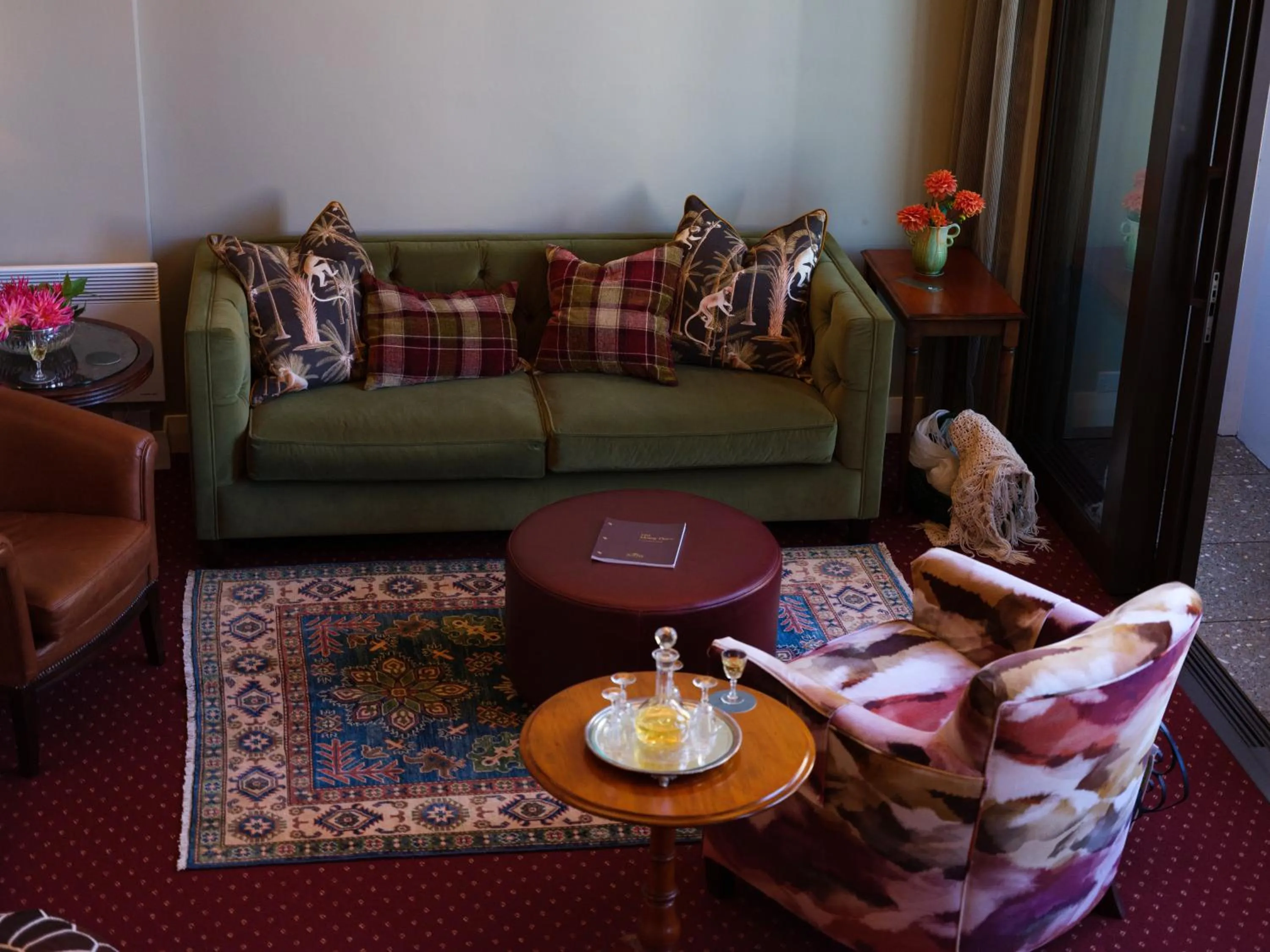 Living room in Bell Hill Apartments