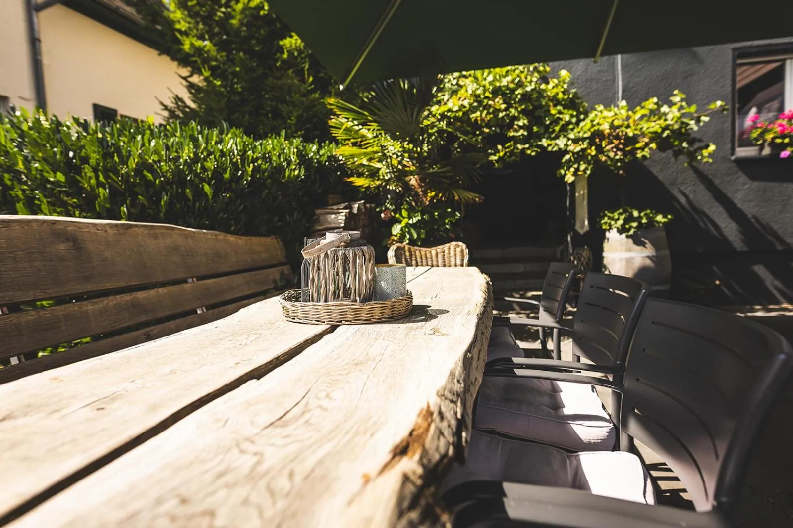 Garden in Boutique Hotel LANDHAUSZEIT