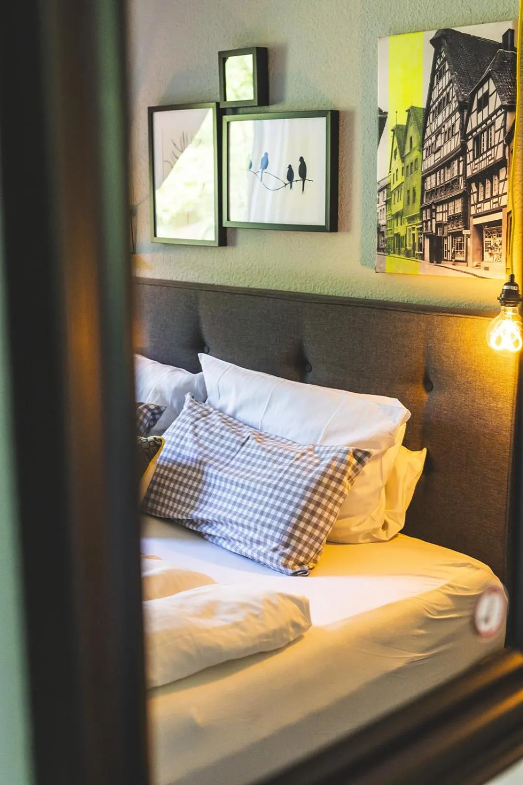 Photo of the whole room, Bed in Boutique Hotel LANDHAUSZEIT