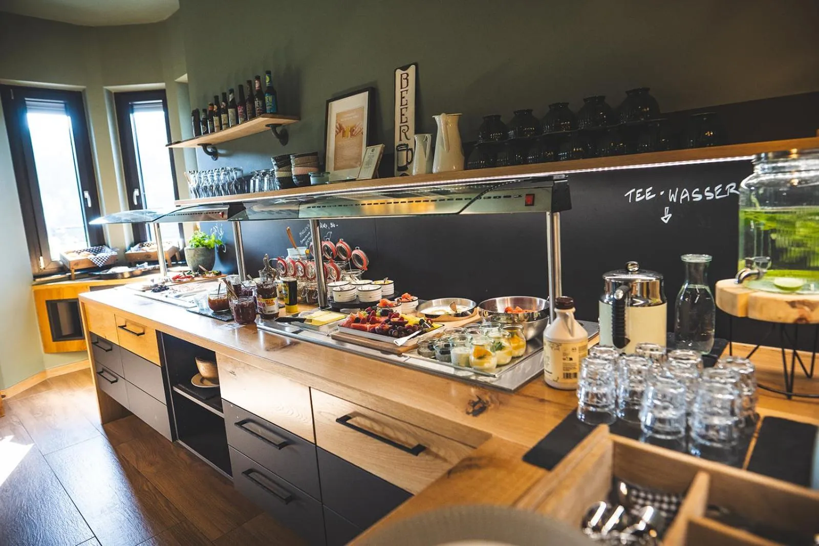 Food and drinks in Boutique Hotel LANDHAUSZEIT