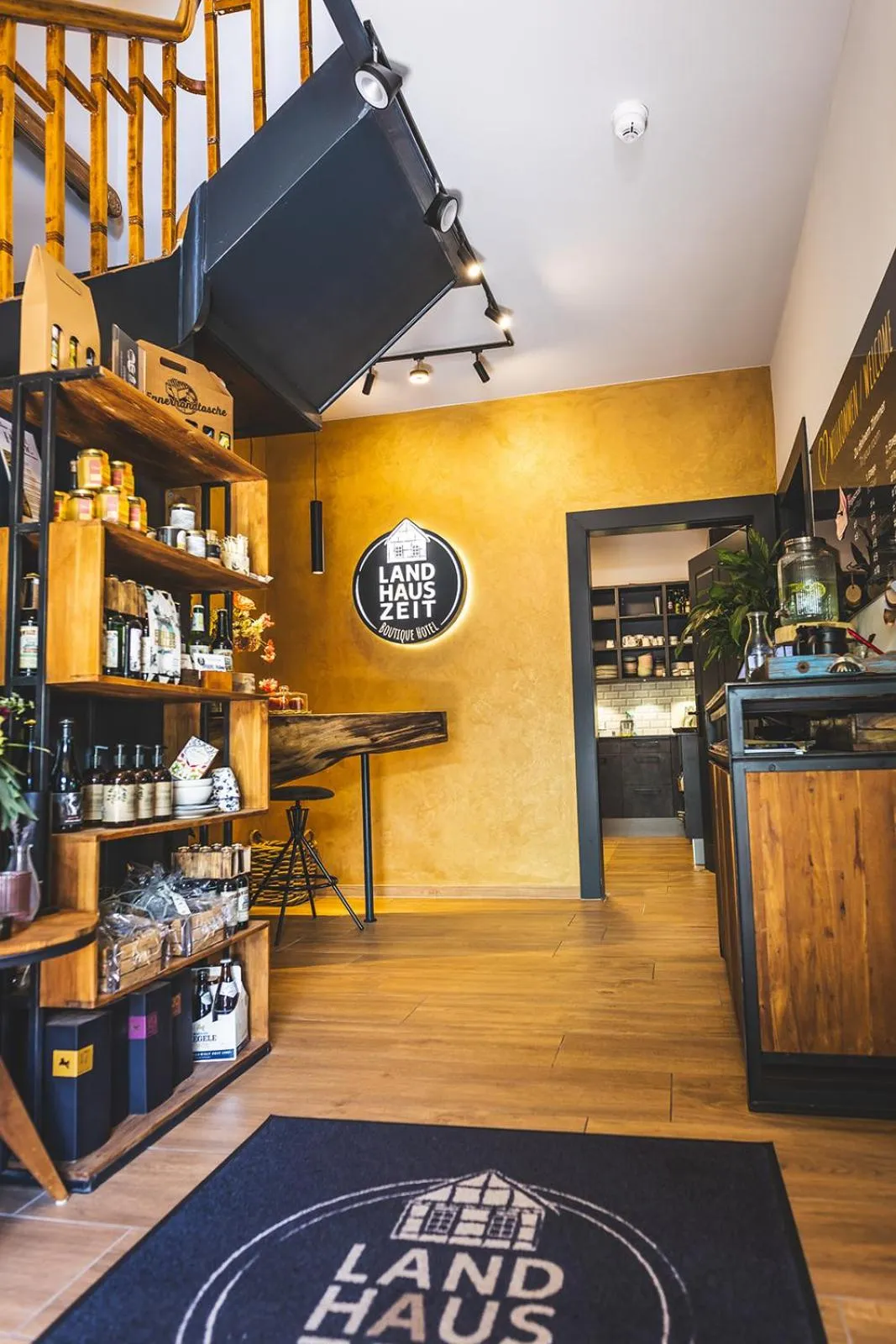 Lobby or reception in Boutique Hotel LANDHAUSZEIT