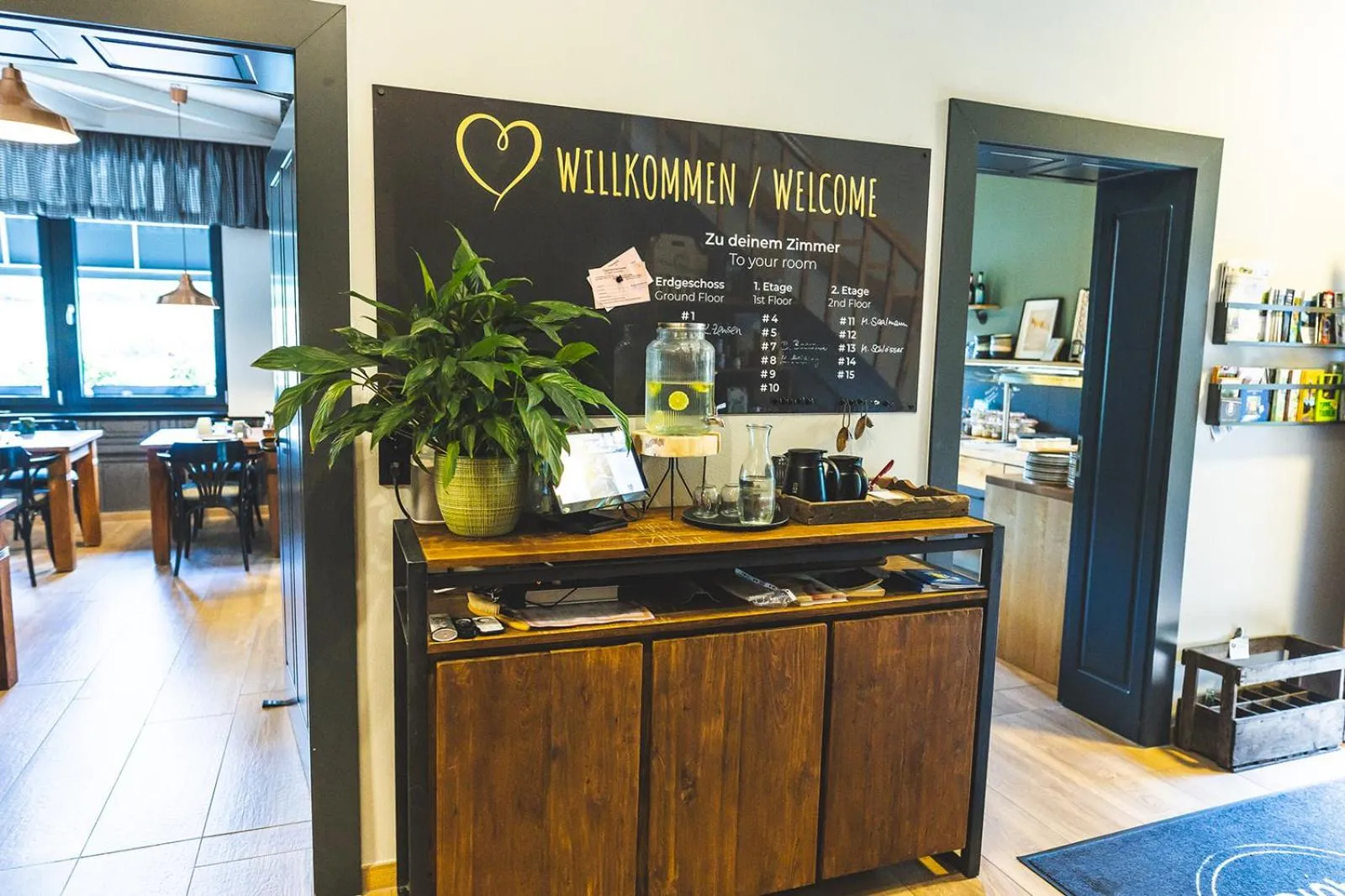 Property logo or sign in Boutique Hotel LANDHAUSZEIT