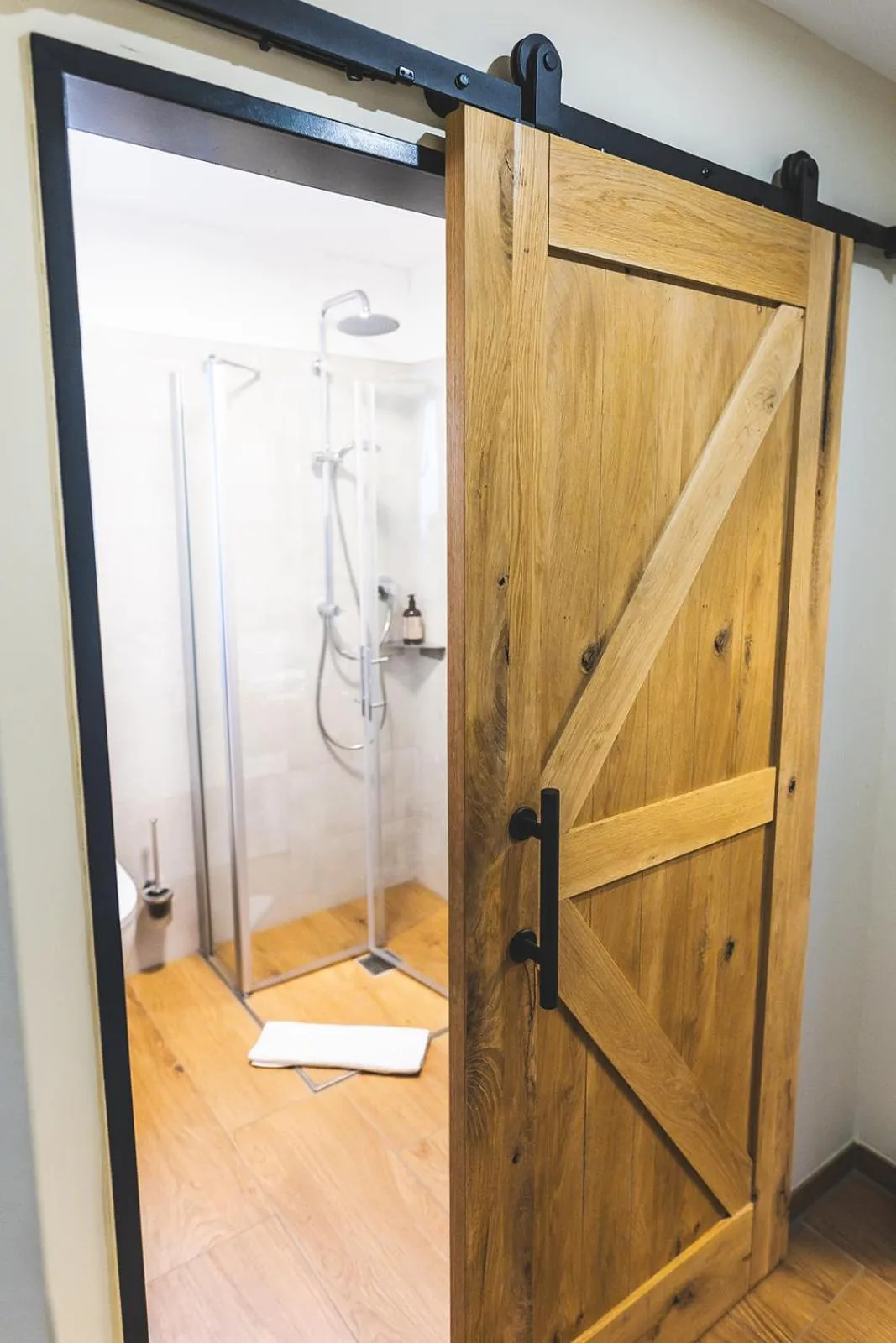 Shower in Boutique Hotel LANDHAUSZEIT