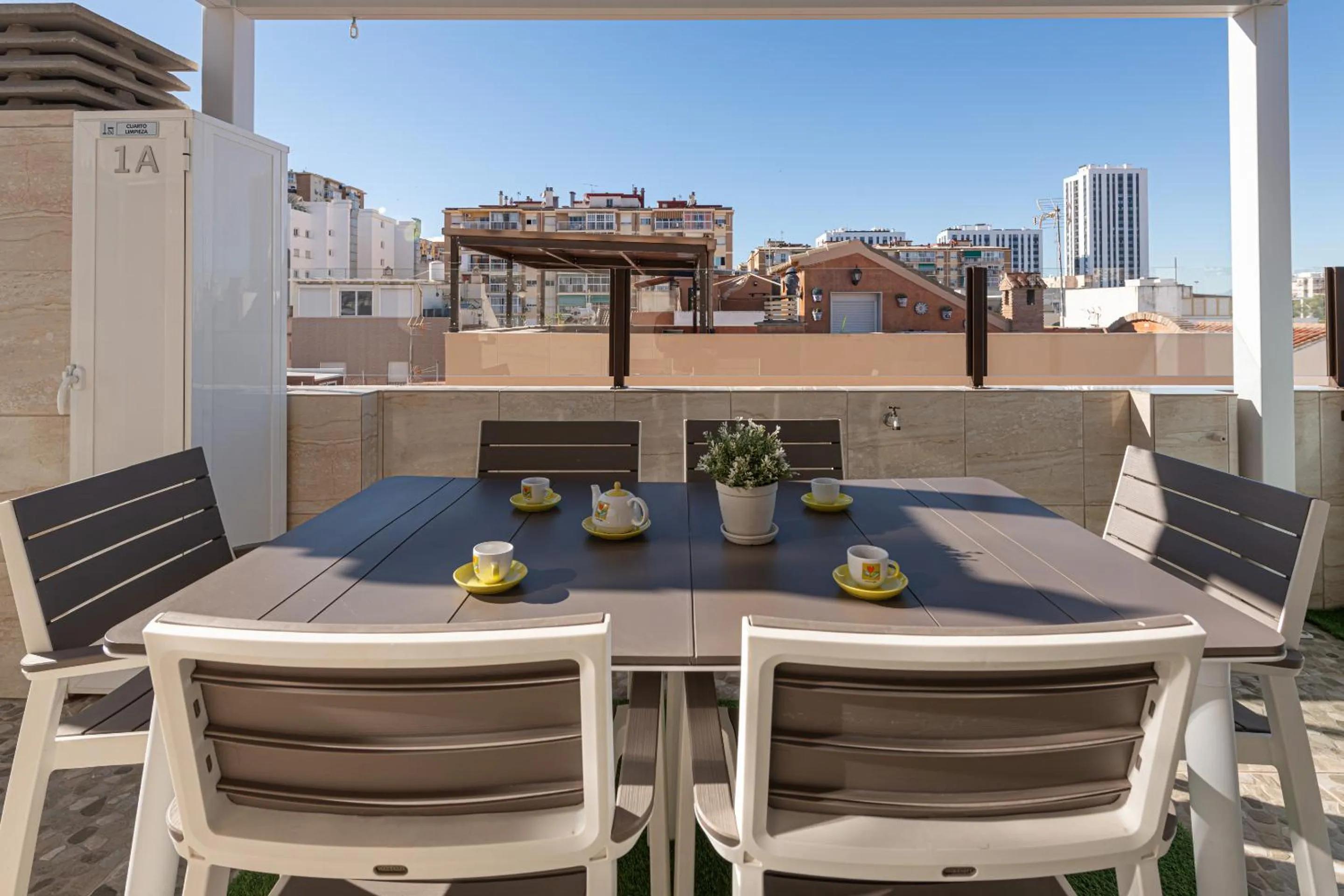 Balcony/Terrace in Luxury Home Poseidon